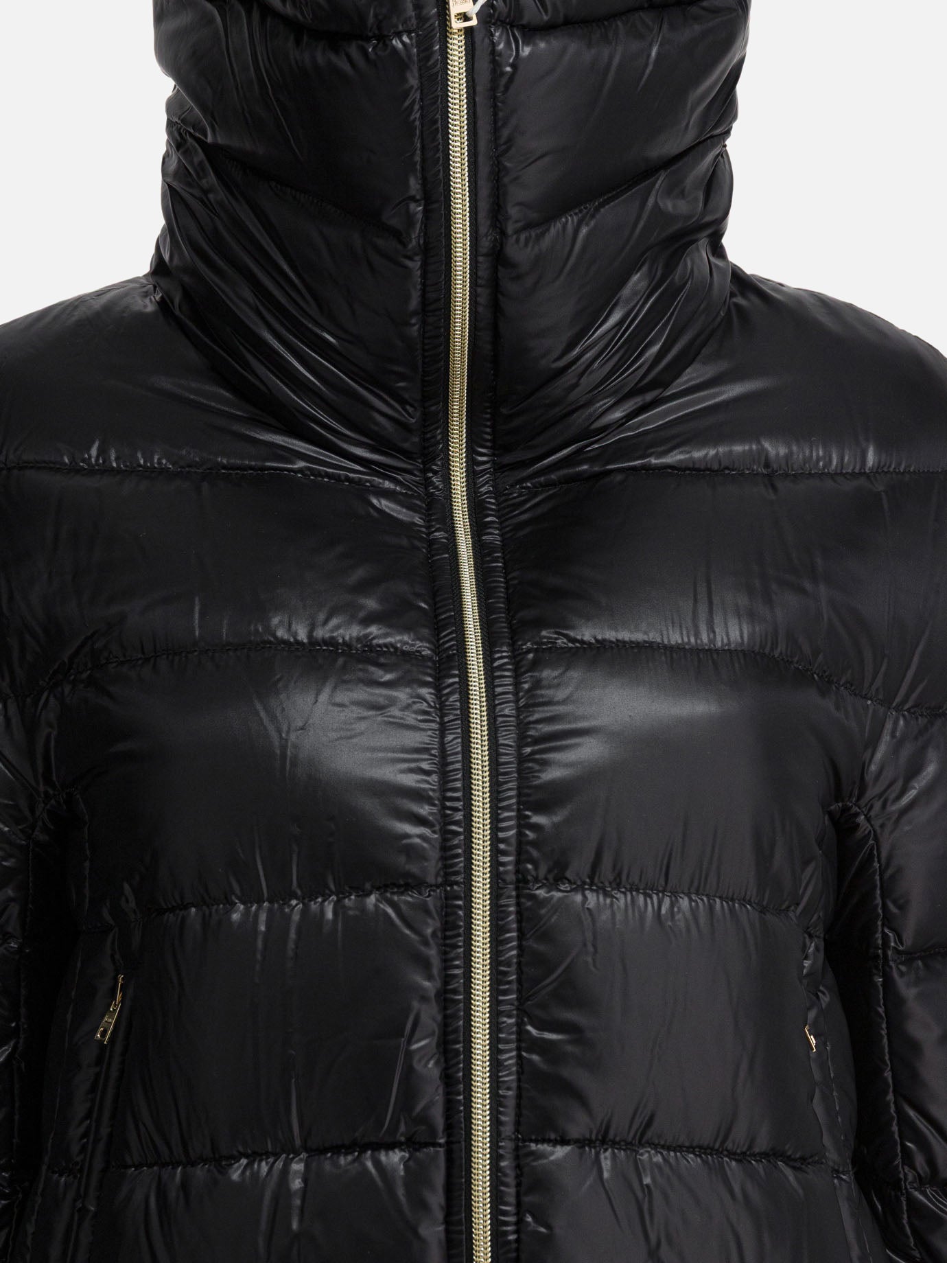 Down coats Solid colour  Black - Herno Women | PDP | VIETTI Online Store | thumbnail_3