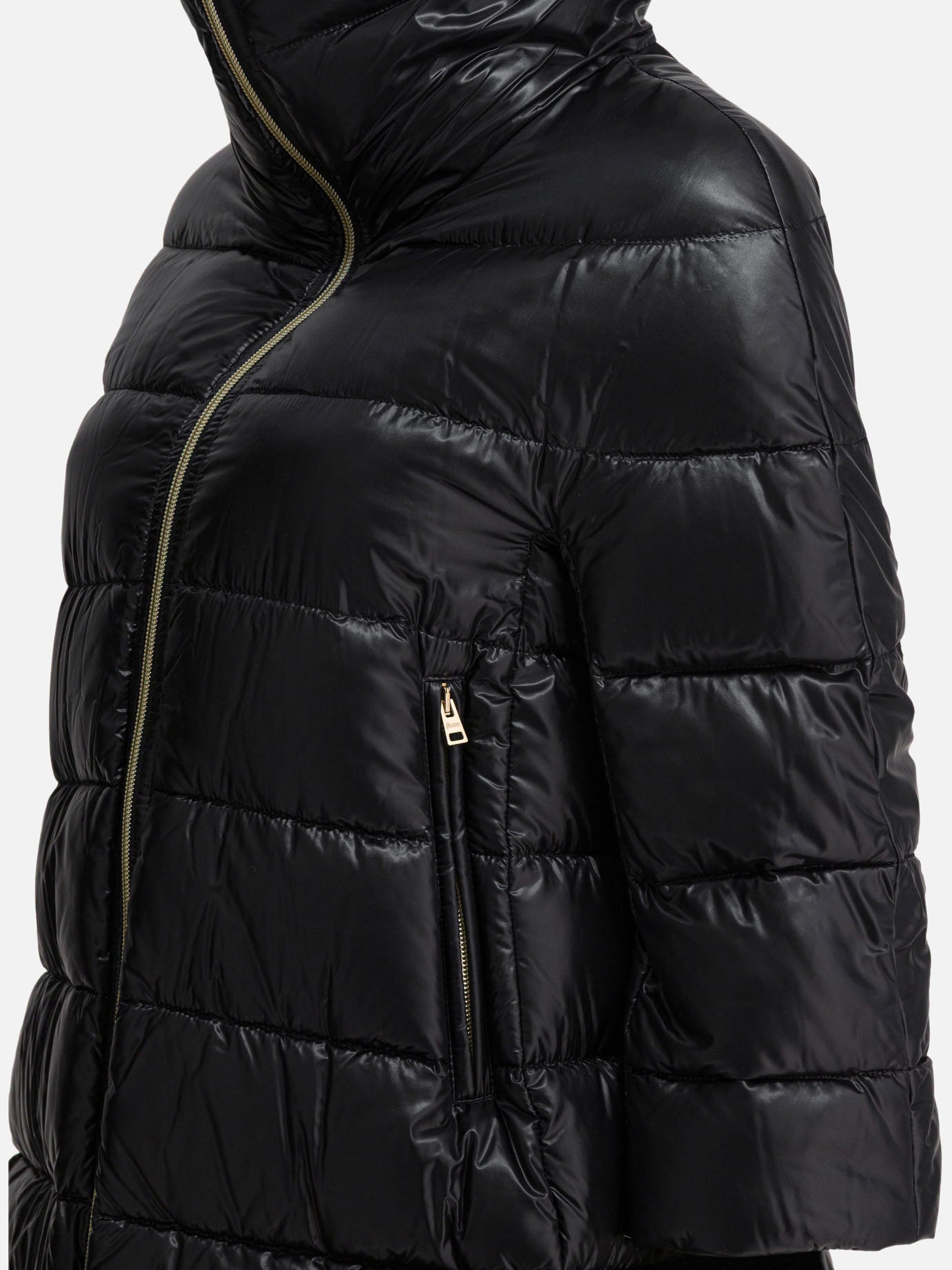 Down coats Solid colour  Black - Herno Women | PDP | VIETTI Online Store | Zoom-Modal_4
