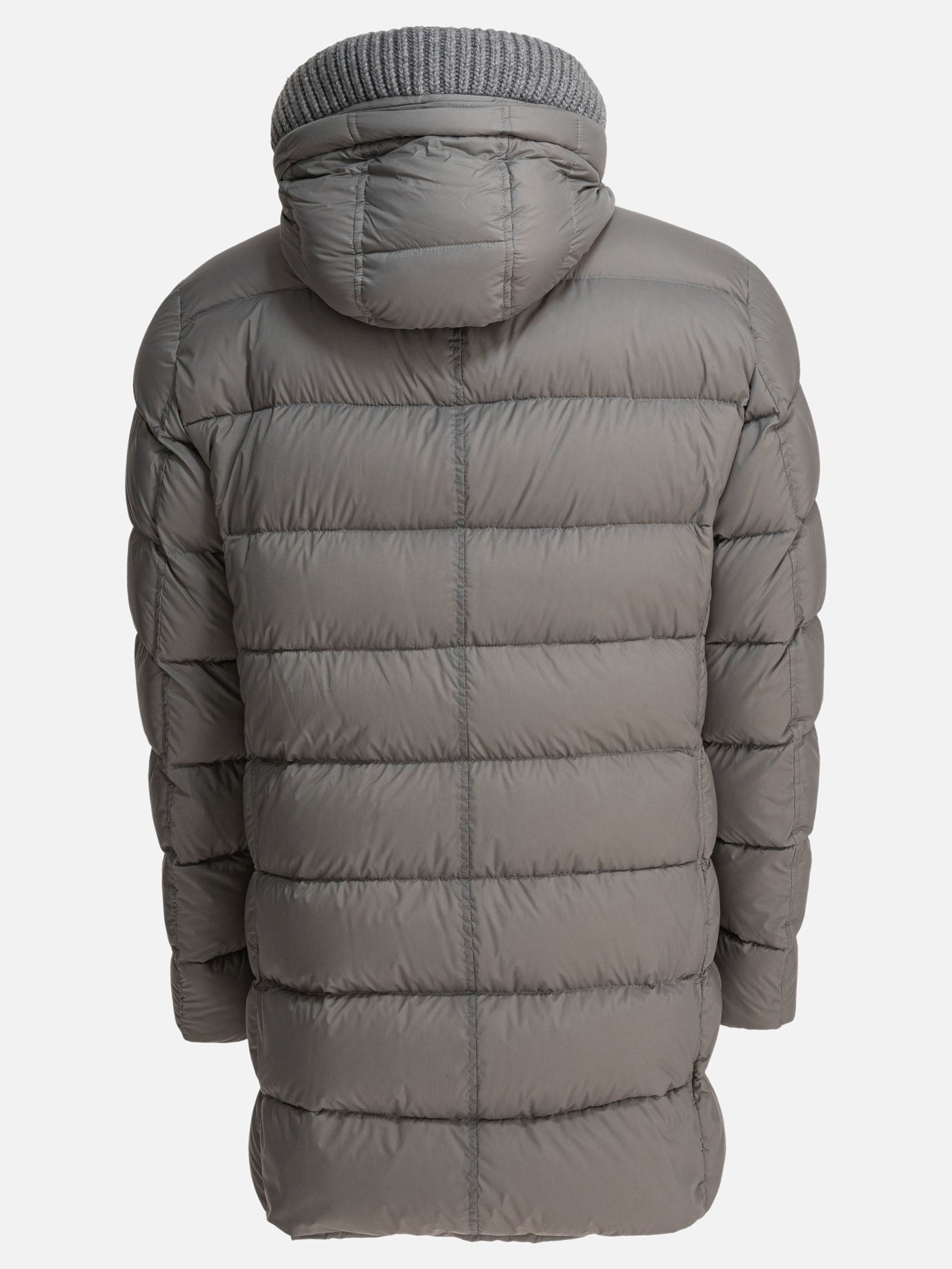 Down coats Solid colour  Grey - Herno Men | PDP | VIETTI Online Store | Zoom-Modal_2
