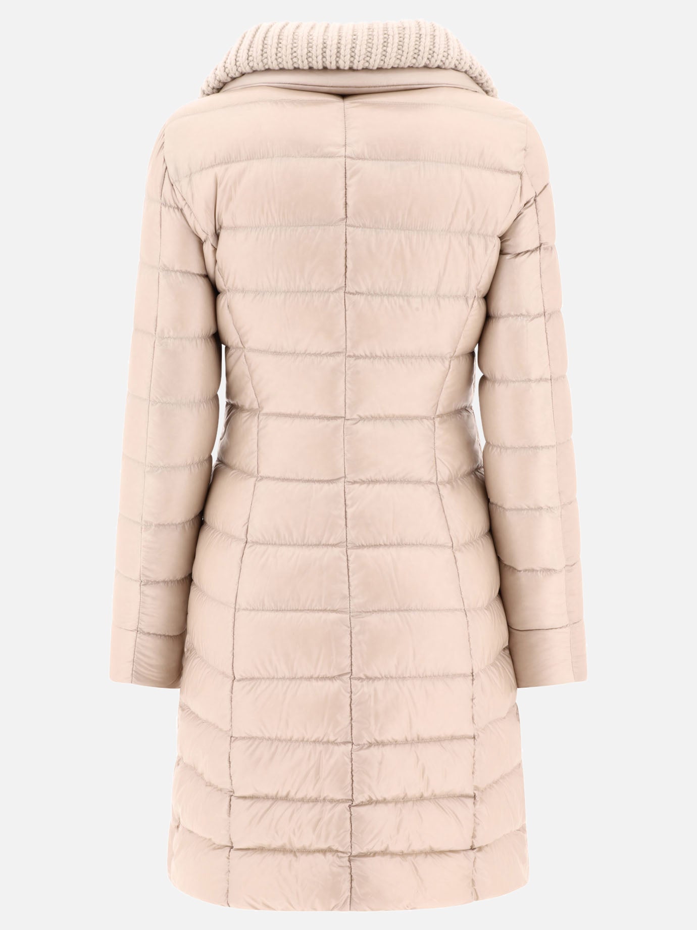 Down coats Solid colour  Beige - Herno Women | PDP | VIETTI Online Store | Zoom-Modal_2

