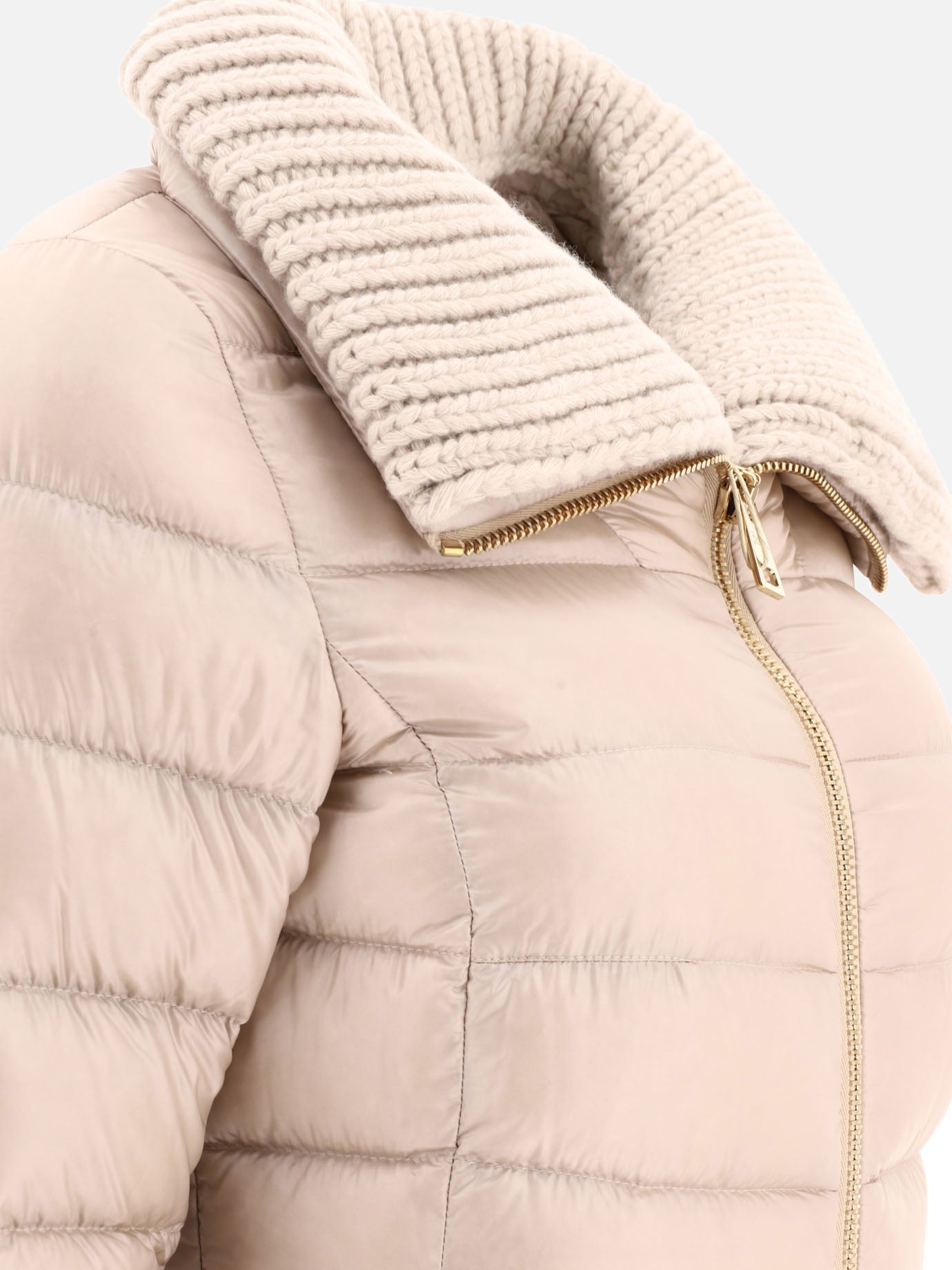 Down coats Solid colour  Beige - Herno Women | PDP | VIETTI Online Store | thumbnail_4