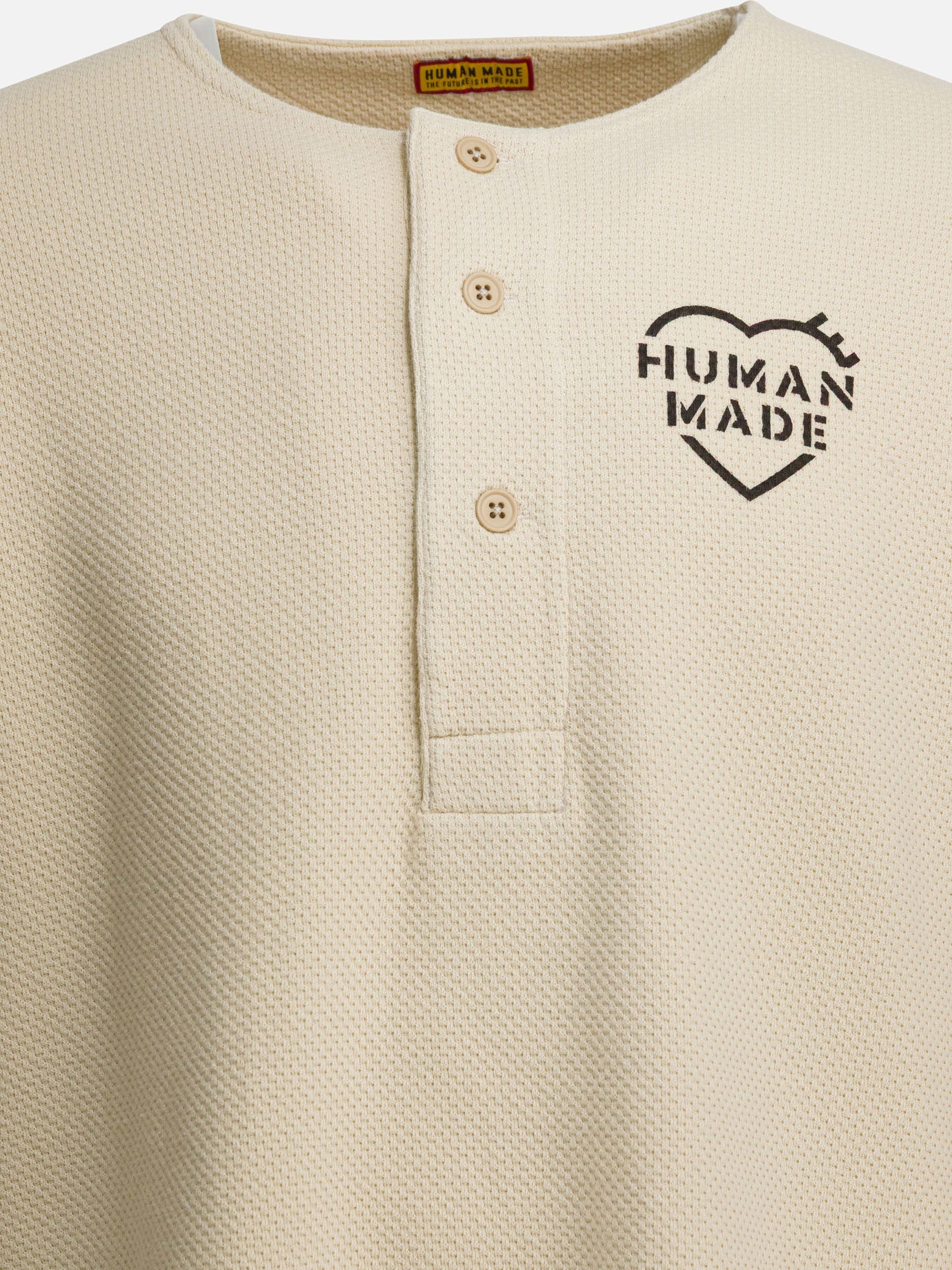 Henley t-shirts Logo  White - Human Made Men | PDP | VIETTI Online Store | Zoom-Modal_3
