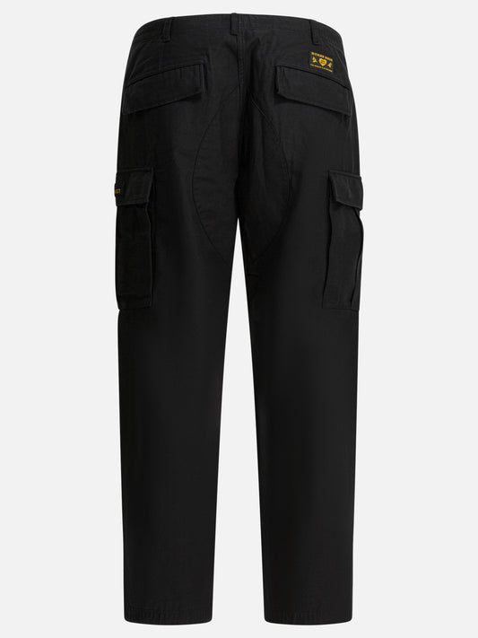 Cargo & parachute trousers Solid colour  Black - Human Made Men | PDP | VIETTI Online Store | 2
