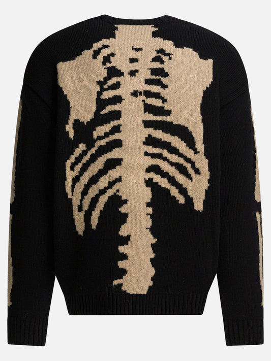 Crewneck sweaters Solid colour  Black - KAPITAL Men | PLP | VIETTI Online Store | 2
