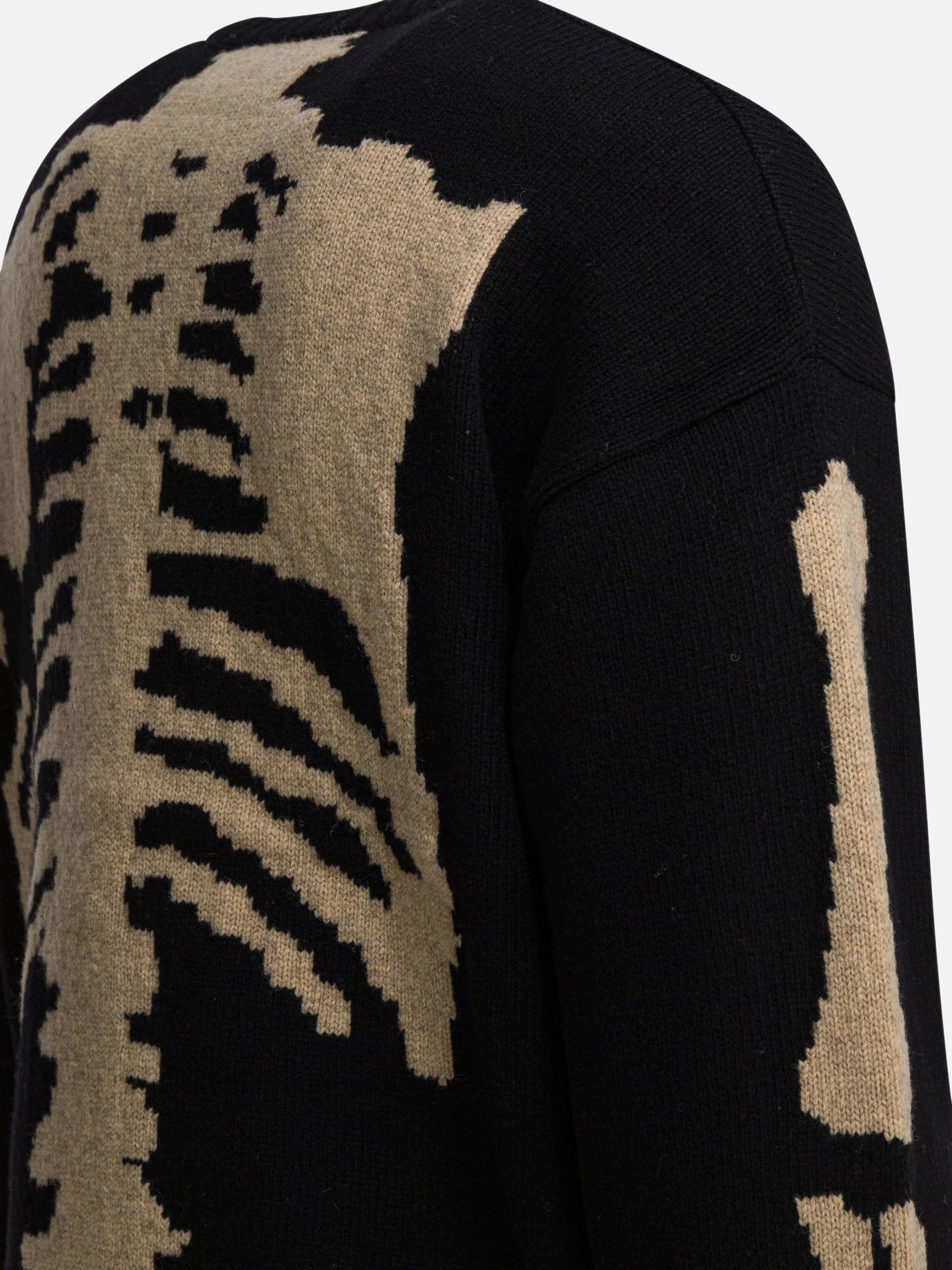 Crewneck sweaters Solid colour  Black - KAPITAL Men | PDP | VIETTI Online Store | thumbnail_4