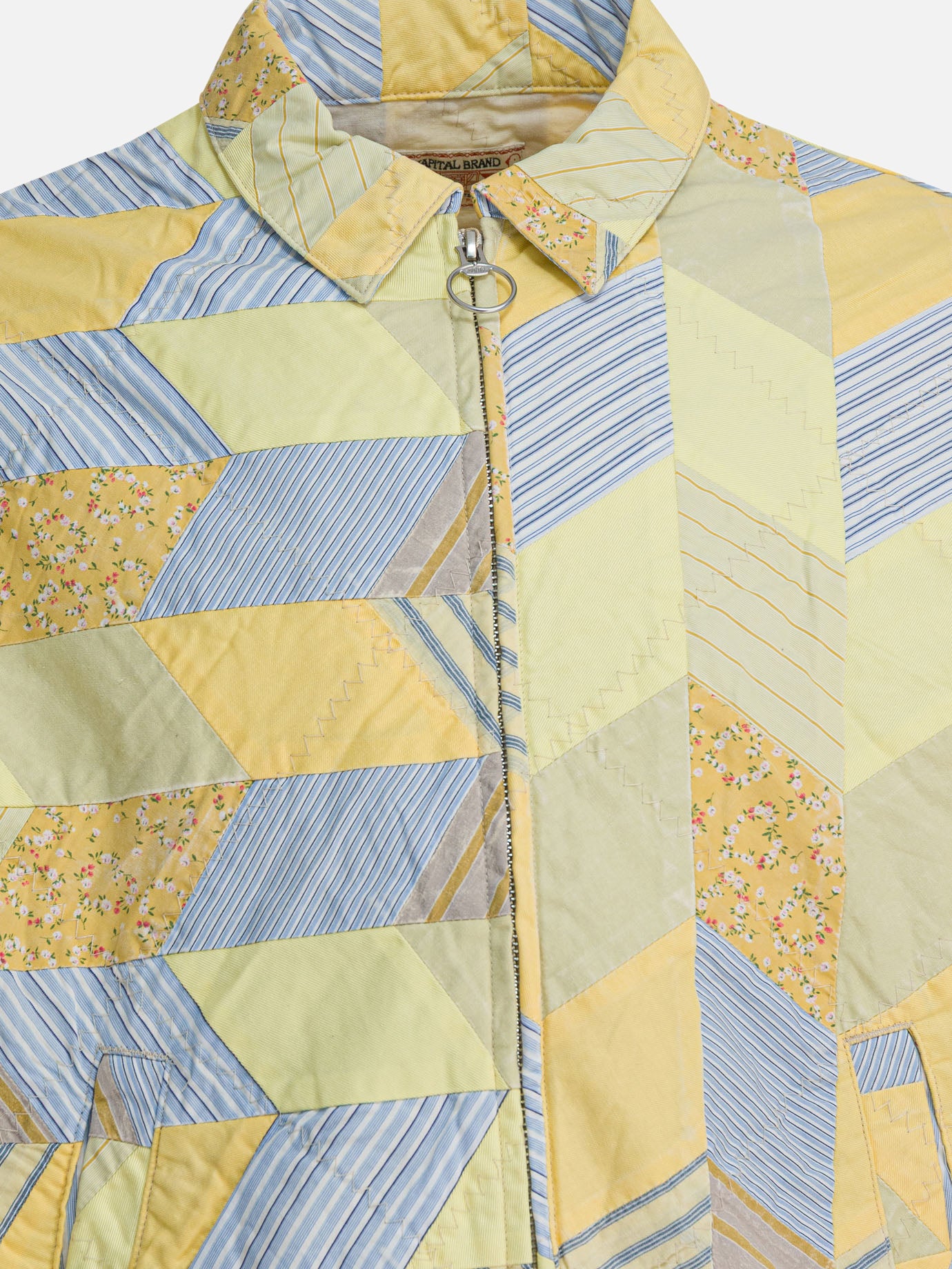 Quilted & Utility Jackets Graphics  Yellow - KAPITAL Men | PDP | VIETTI Online Store | thumbnail_3