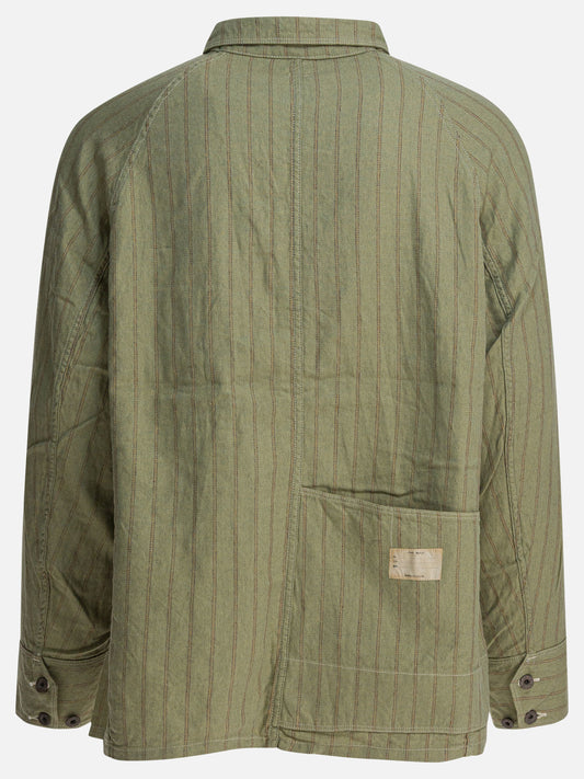 Overshirt jackets Striped  Green - KAPITAL Men | PLP | VIETTI Online Store | 2
