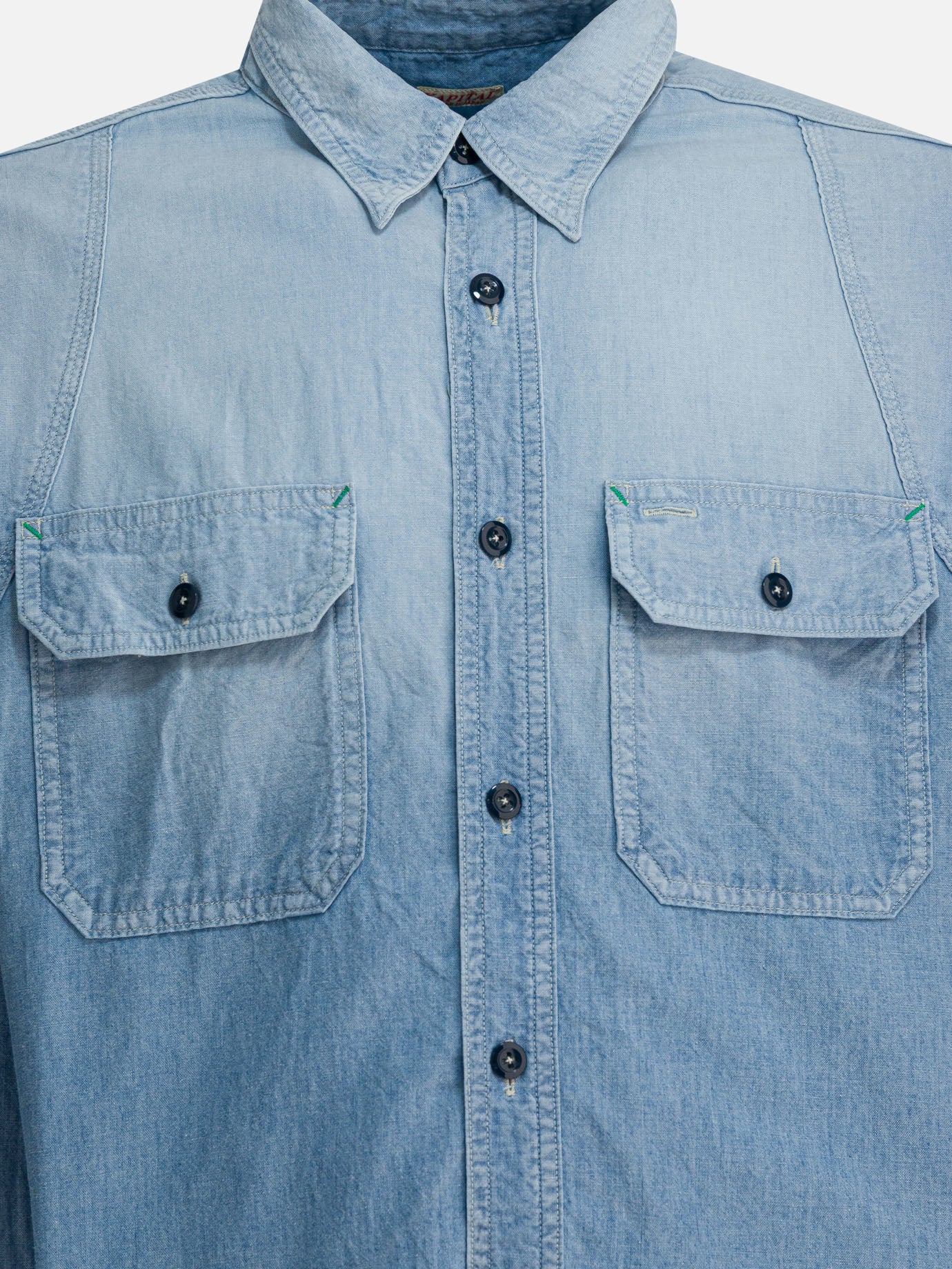 Casual shirts Denim  Light blue - KAPITAL Men | PDP | VIETTI Online Store | thumbnail_3