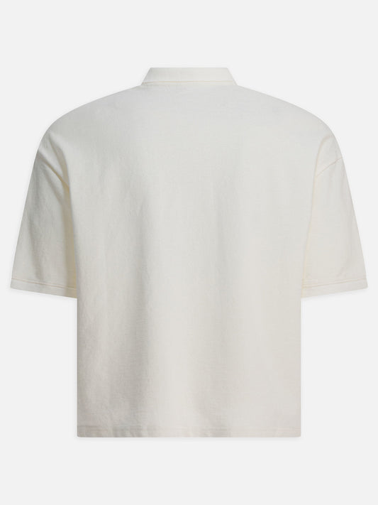 Polo shirts with buttons Solid colour  White - KAPITAL Men | PLP | VIETTI Online Store | 2
