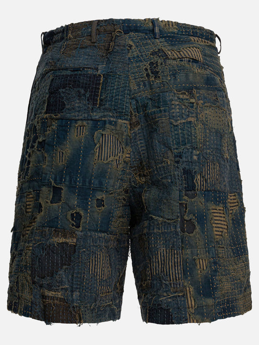 Five pockets shorts Patchwork  Blue - KAPITAL Men | PLP | VIETTI Online Store | 2
