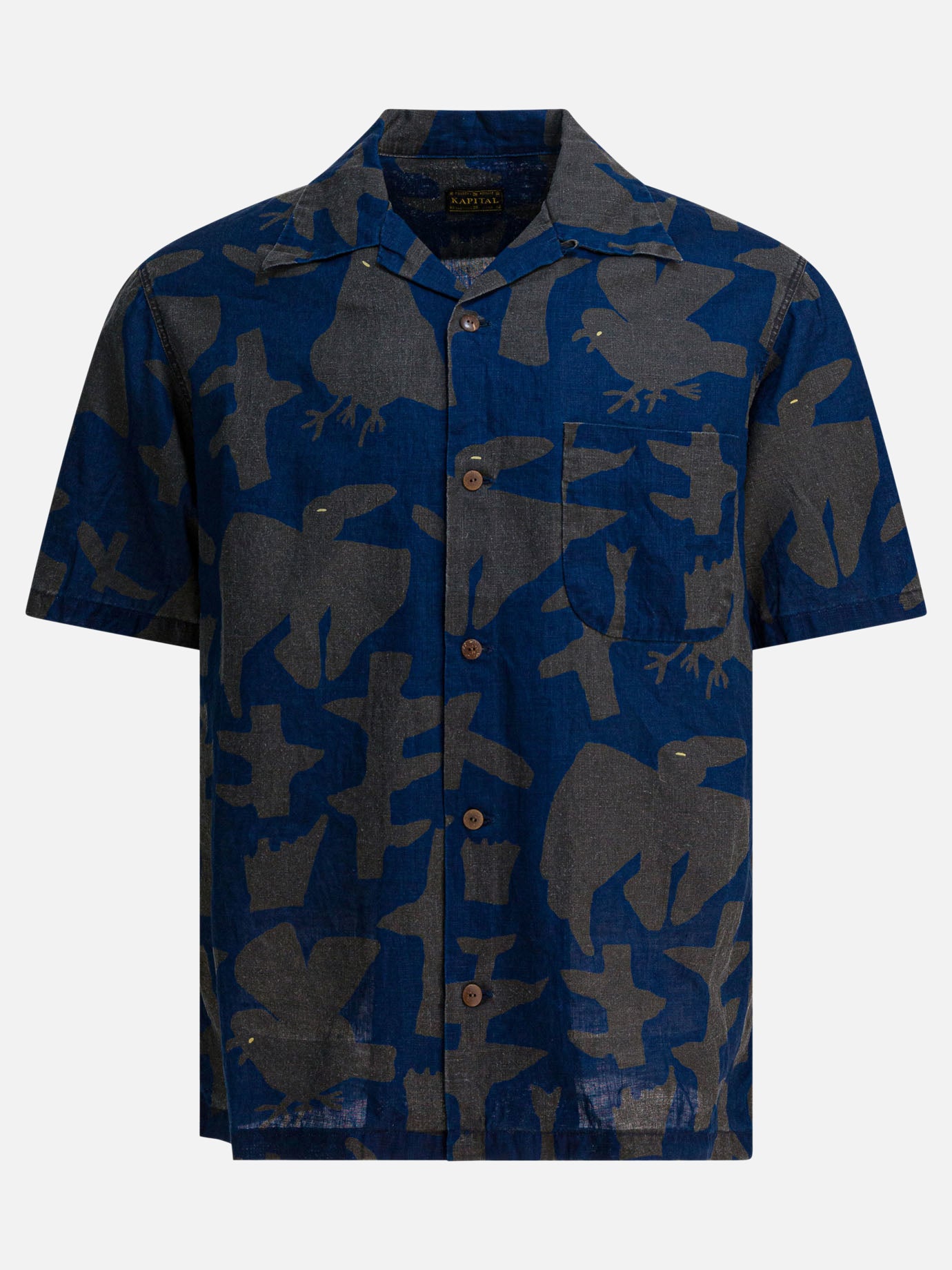 Casual shirts Print  Blue - KAPITAL Men | PDP | VIETTI Online Store | thumbnail