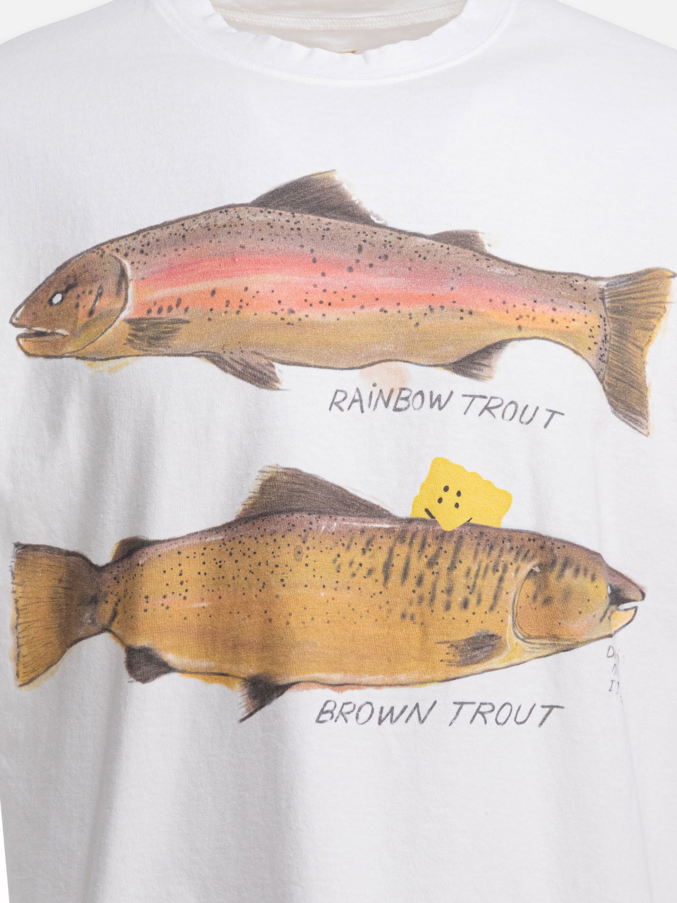 Crewneck t-shirts Graphics  White - KAPITAL Men | PDP | VIETTI Online Store | thumbnail_3