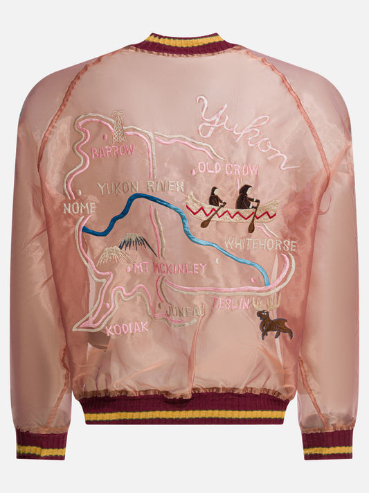 Bomber jackets Embroidered  Orange - KAPITAL Men | PLP | VIETTI Online Store | 2
