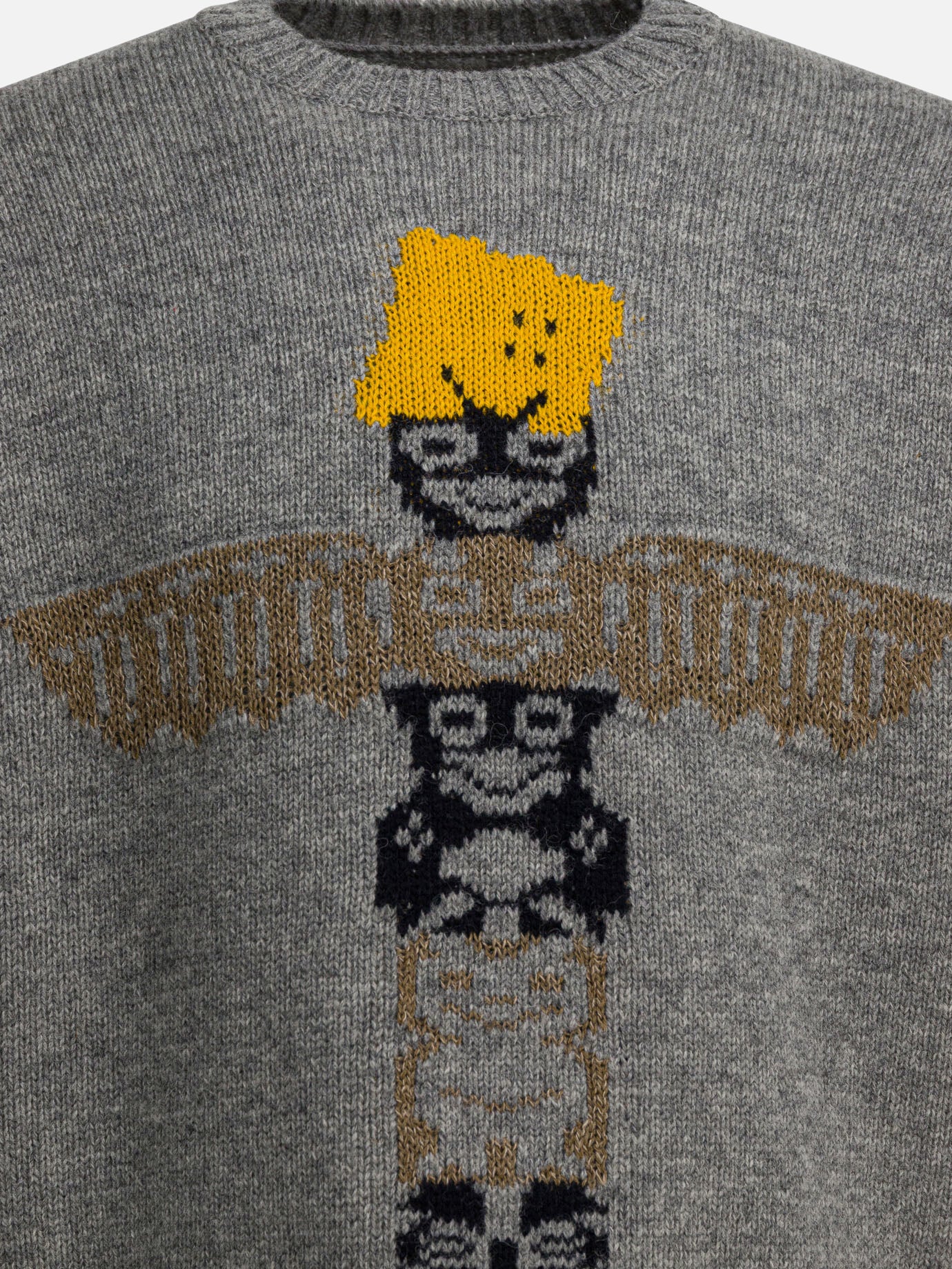 Crewneck sweaters Graphics  Grey - KAPITAL Men | PDP | VIETTI Online Store | thumbnail_3