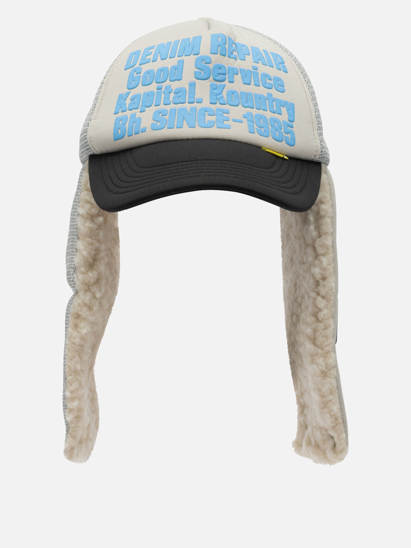 Trucker caps 100% polyester  Grey - KAPITAL Men | PDP | VIETTI Online Store | thumbnail