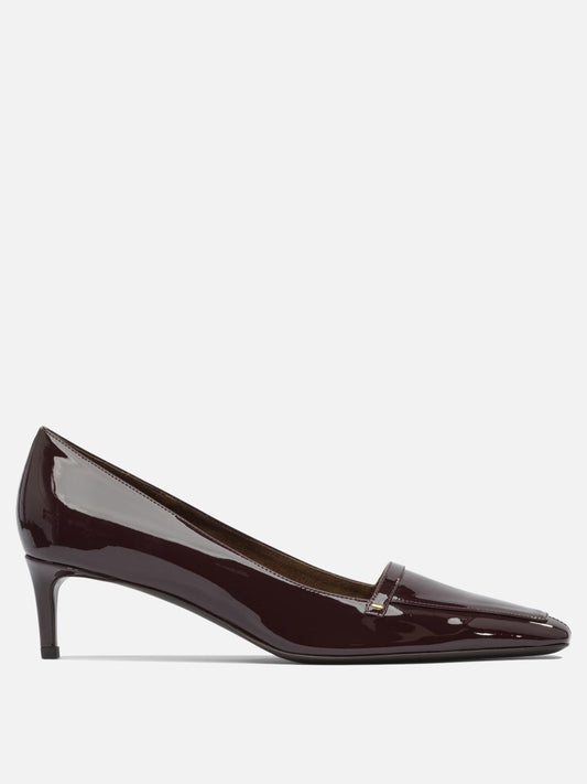 Pumps 100% calf leather - 100% calf leather  Bordeaux - Khaite Women | PDP | VIETTI Online Store 

