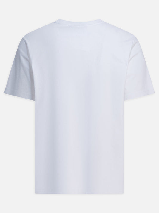 Crewneck t-shirts Logo  White - Maison Kitsuné Men | PDP | VIETTI Online Store | 2
