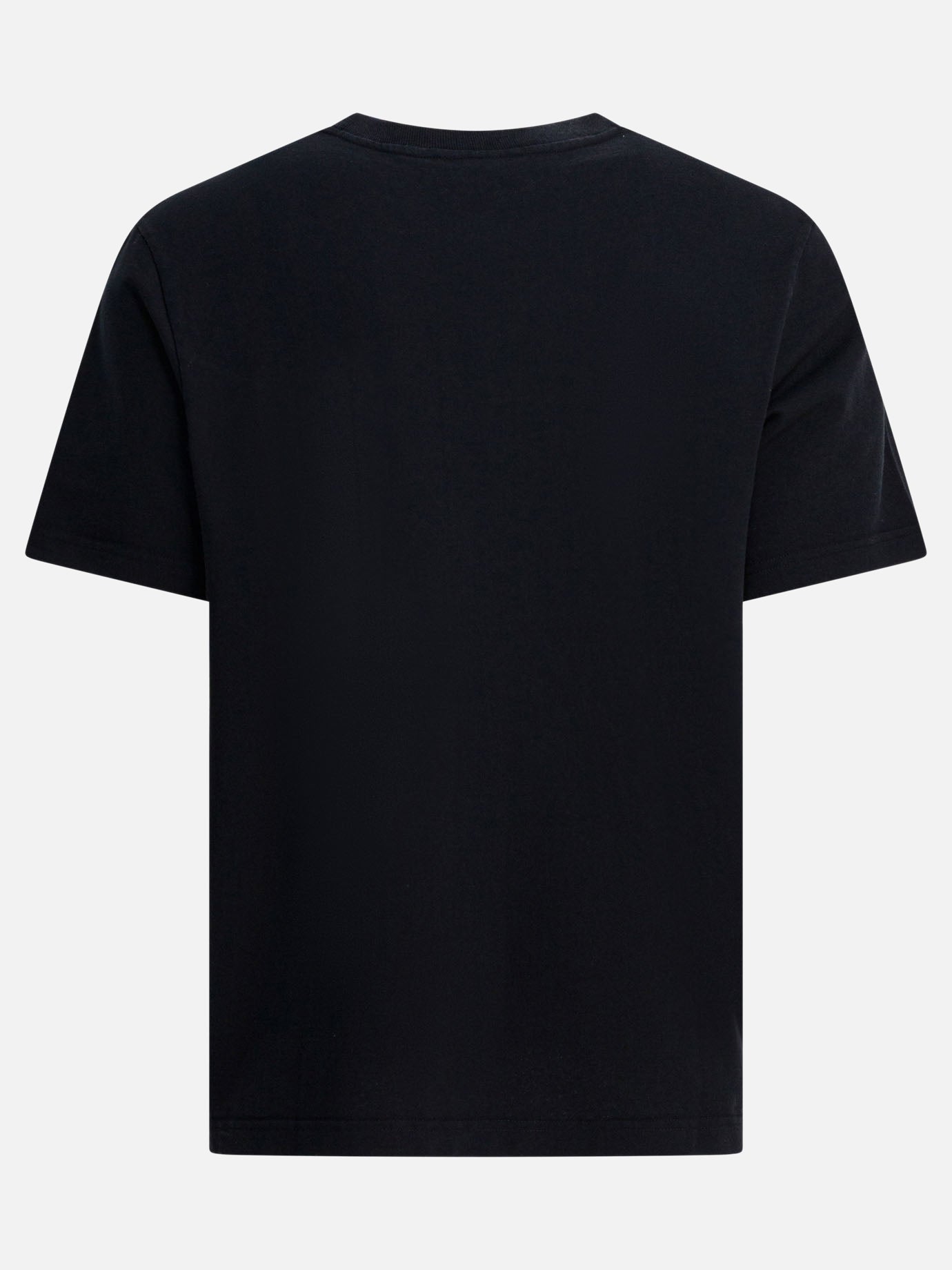 Crewneck t-shirts Logo  Black - Maison Kitsuné Men | PDP | VIETTI Online Store | Zoom-Modal_2
