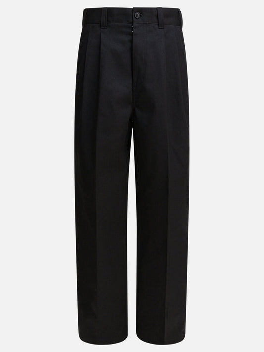 Leisure trousers 60% polyester 40% cotton  Black - Maison Margiela Men | PLP | VIETTI Online Store 
