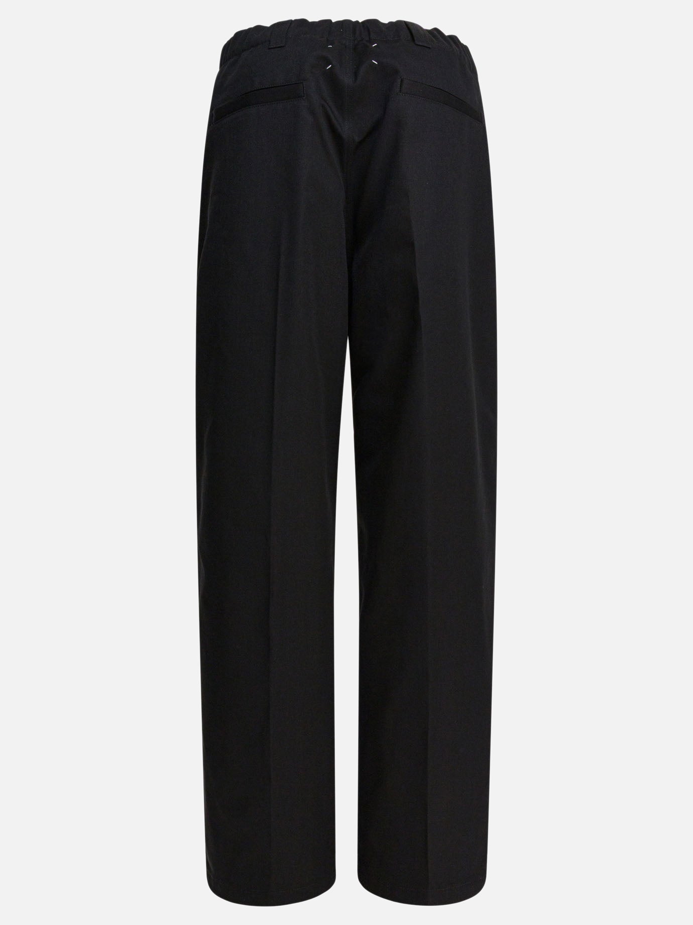 Leisure trousers 60% polyester 40% cotton  Black - Maison Margiela Men | PDP | VIETTI Online Store | thumbnail_2