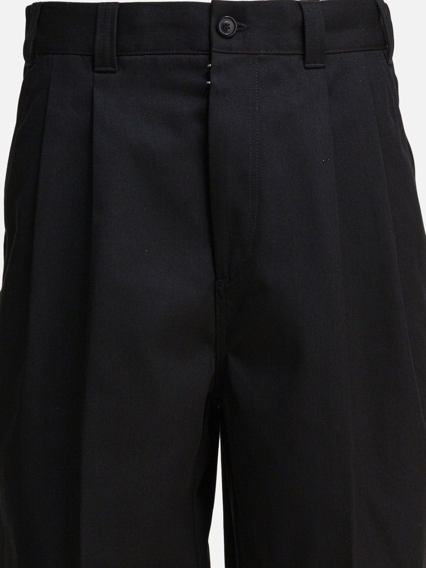 Leisure trousers 60% polyester 40% cotton  Black - Maison Margiela Men | PDP | VIETTI Online Store | thumbnail_3