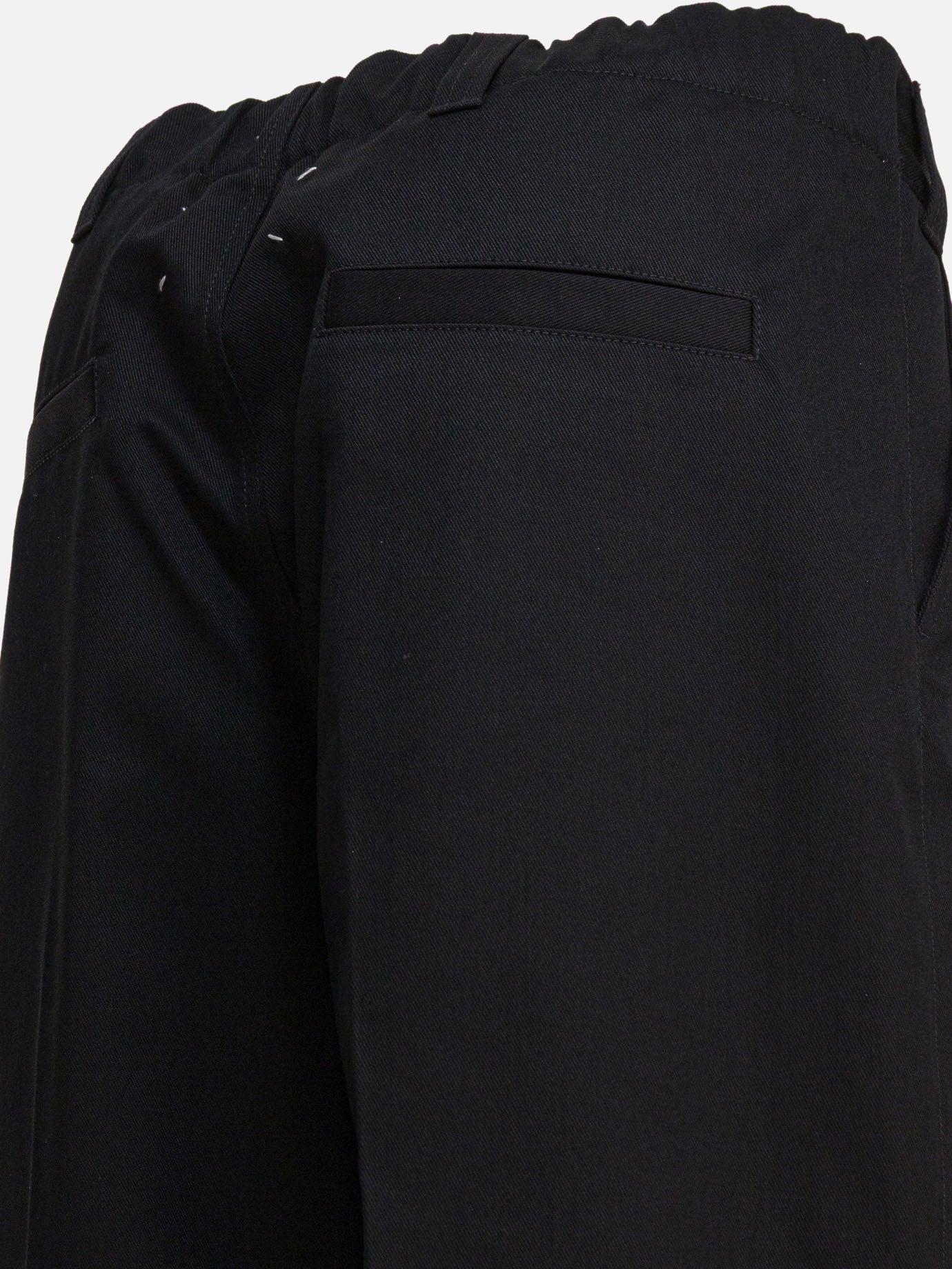 Leisure trousers 60% polyester 40% cotton  Black - Maison Margiela Men | PDP | VIETTI Online Store | Zoom-Modal_4
