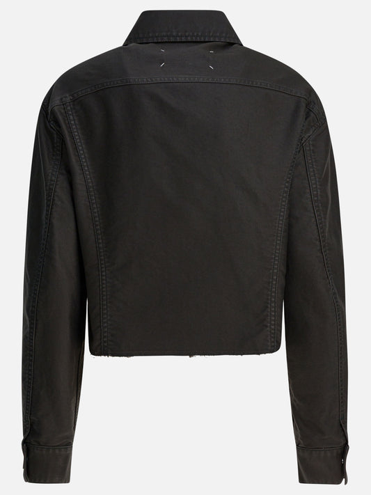 Denim jackets Denim  Black - Maison Margiela Women | PLP | VIETTI Online Store | 2
