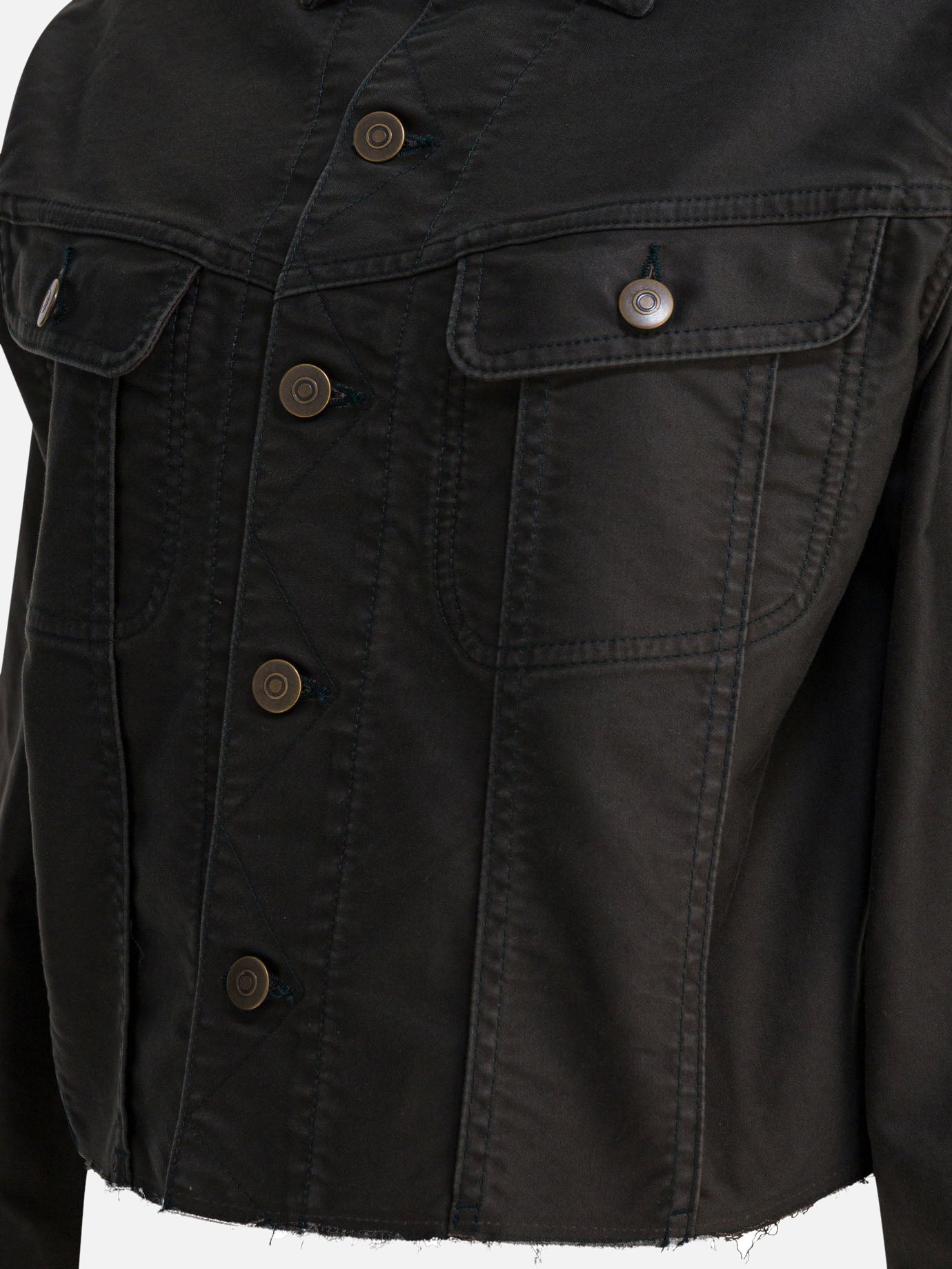 Denim jackets Denim  Black - Maison Margiela Women | PDP | VIETTI Online Store | Zoom-Modal_4
