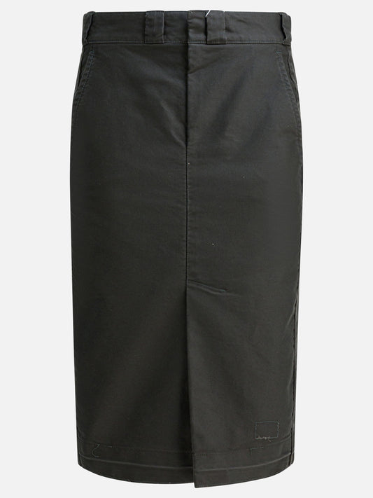 Midi skirts Solid colour  Grey - Maison Margiela Women | VIETTI Online Store 
