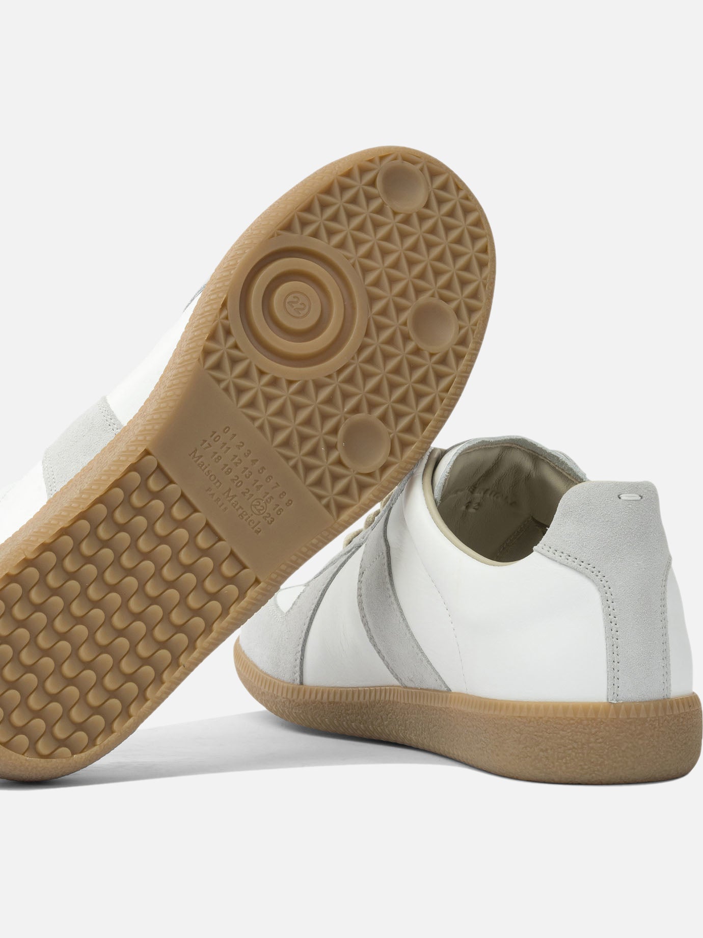 Low top sneakers 100% calf leather - 100% rubber  White - Maison Margiela Men | PDP | VIETTI Online Store | thumbnail_5