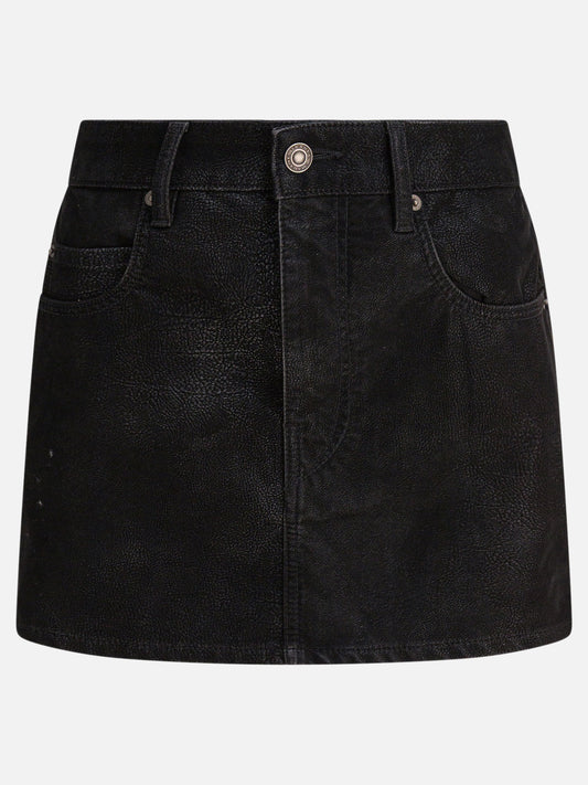 Miniskirts Solid colour  Black - Marant Étoile Women | PLP | VIETTI Online Store 
