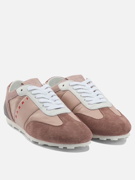Low top sneakers 100% ovine leather - 100% rubber  Pink - Marni Women | PLP | VIETTI Online Store | 2
