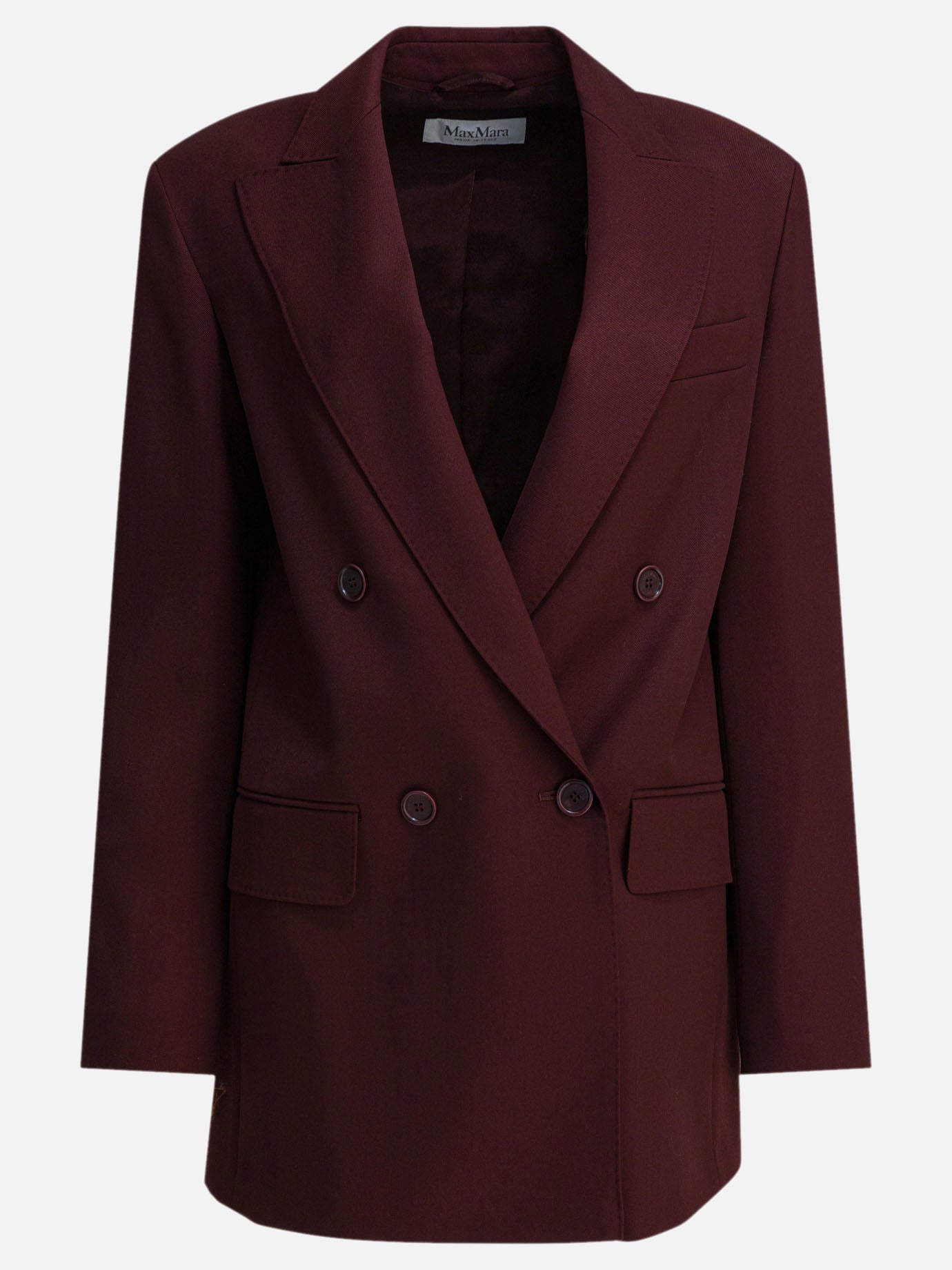 Blazers Solid colour  Bordeaux - Max Mara Women | PDP | VIETTI Online Store | Zoom-Modal
