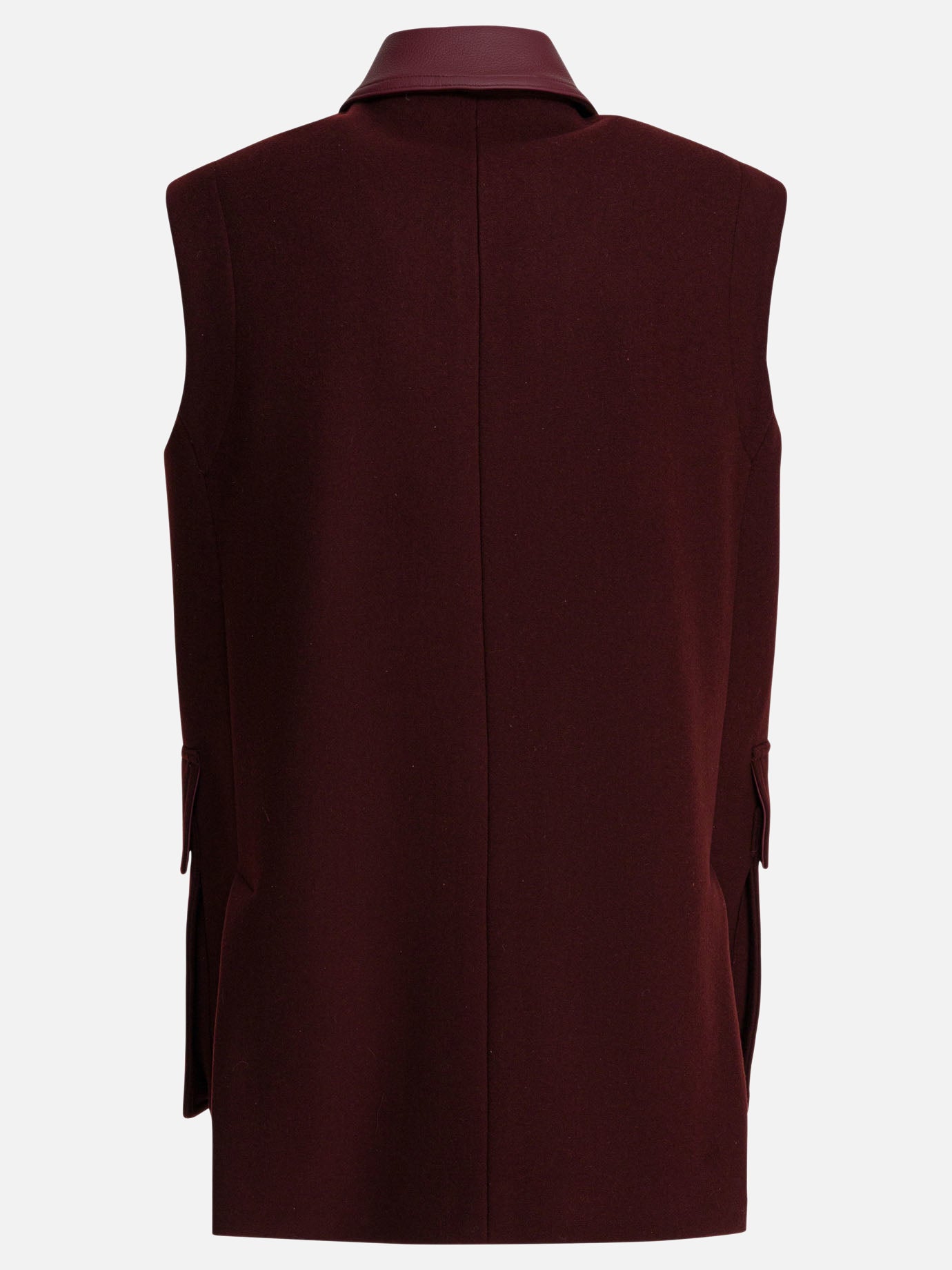 Vest jackets Solid colour  Red - Max Mara Women | PDP | VIETTI Online Store | Zoom-Modal_2
