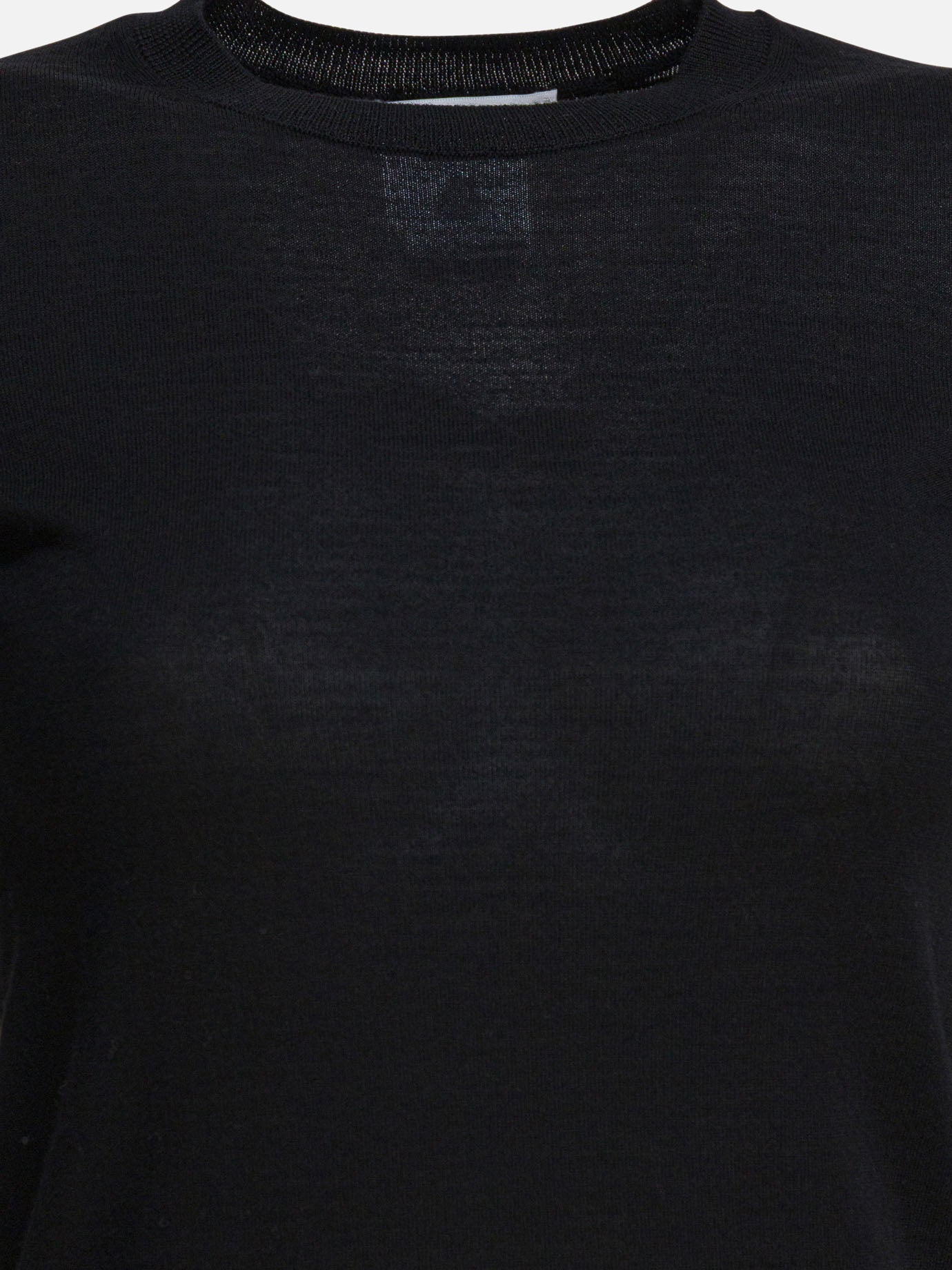 Max Mara Basic wool sweater Black