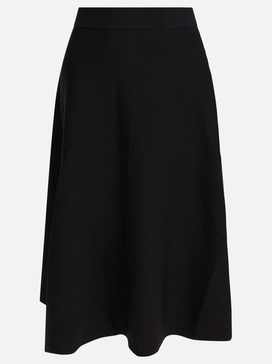 Midi skirts Solid colour  Black - Max Mara Pure Women | PLP | VIETTI Online Store 
