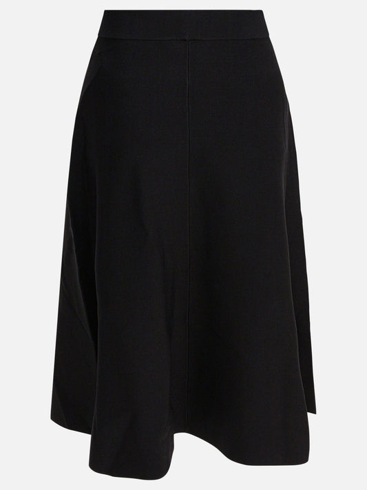 Midi skirts Solid colour  Black - Max Mara Pure Women | PLP | VIETTI Online Store | 2
