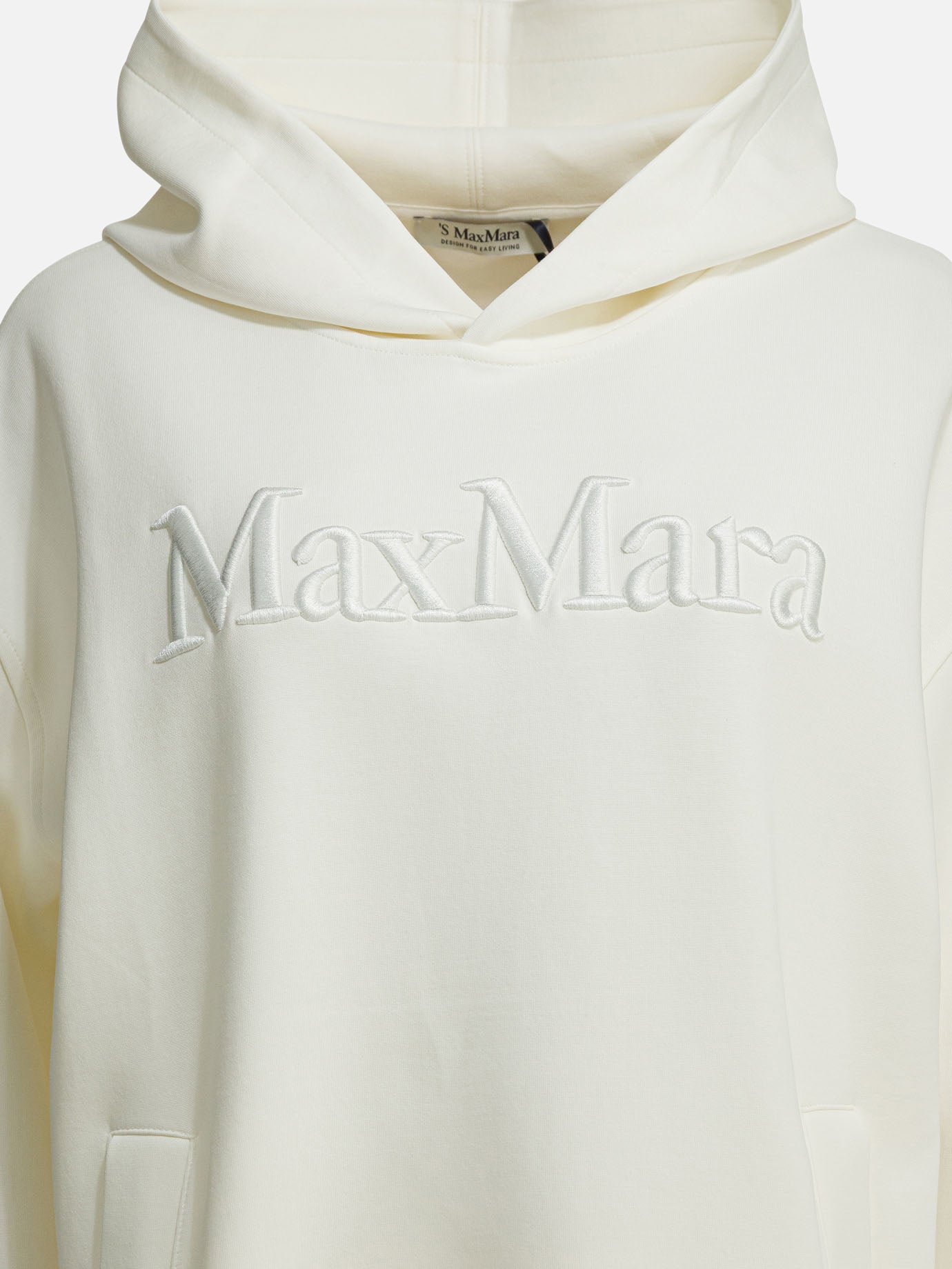 Hoodies Logo  White - Max Mara S Women | PDP | VIETTI Online Store | thumbnail_3