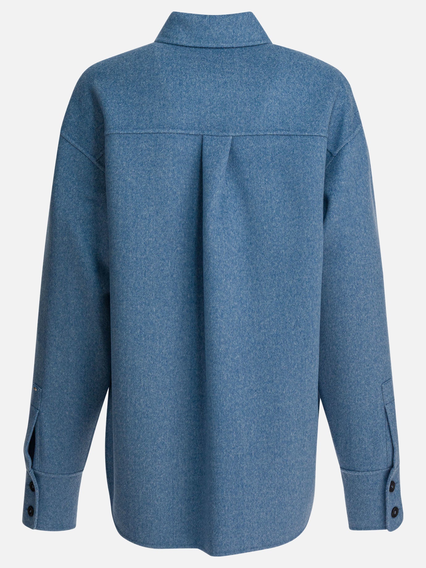 Overshirt jackets Solid colour  Light blue - Max Mara Sportmax Women | PDP | VIETTI Online Store | Zoom-Modal_2
