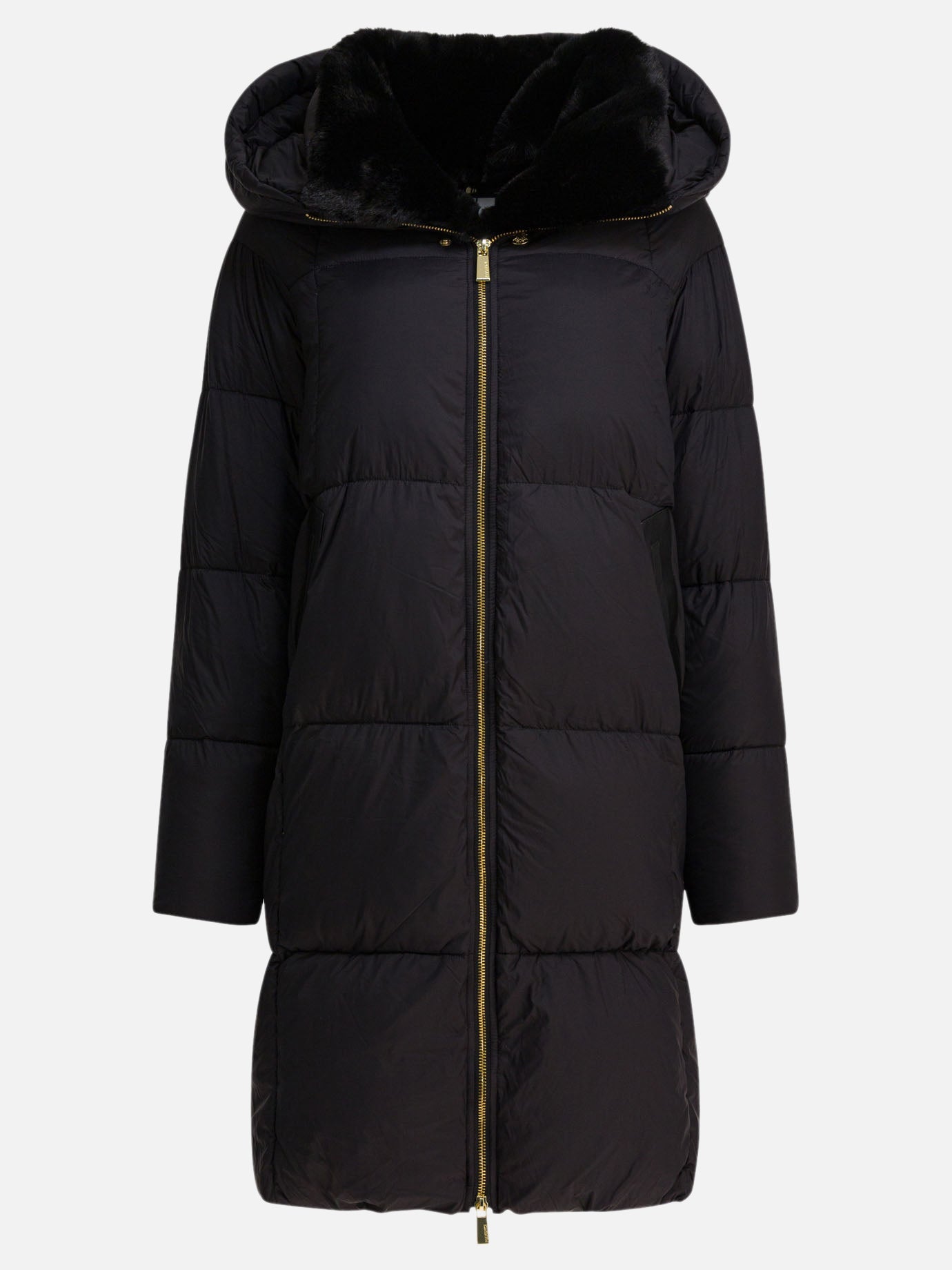Down coats Solid colour  Black - Max&Moi Women | PDP | VIETTI Online Store | Zoom-Modal
