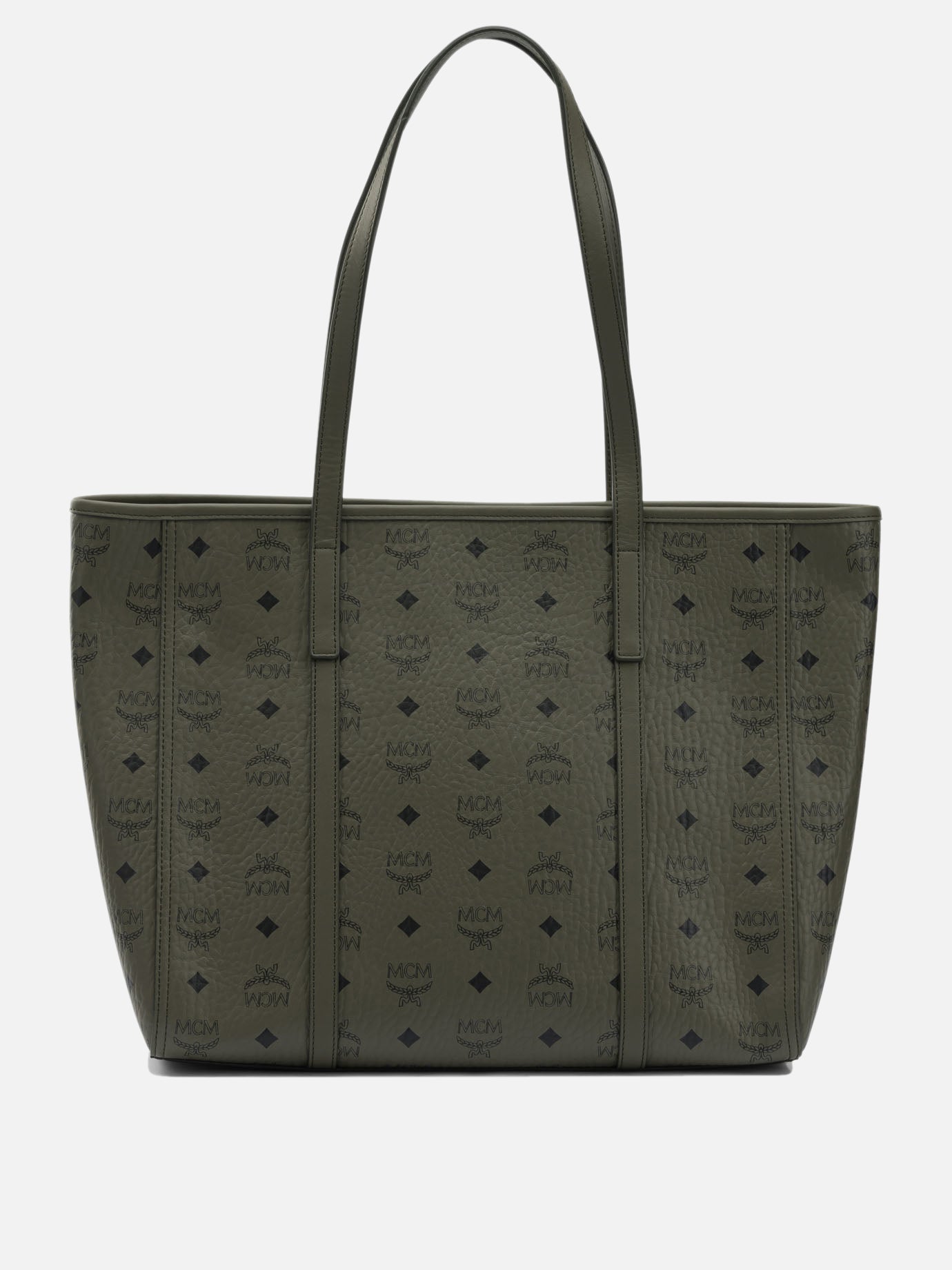 Large bags 63% polyurethane 20% polyester 17% cotton  Green - Mcm Women | PDP | VIETTI Online Store | Zoom-Modal_3

