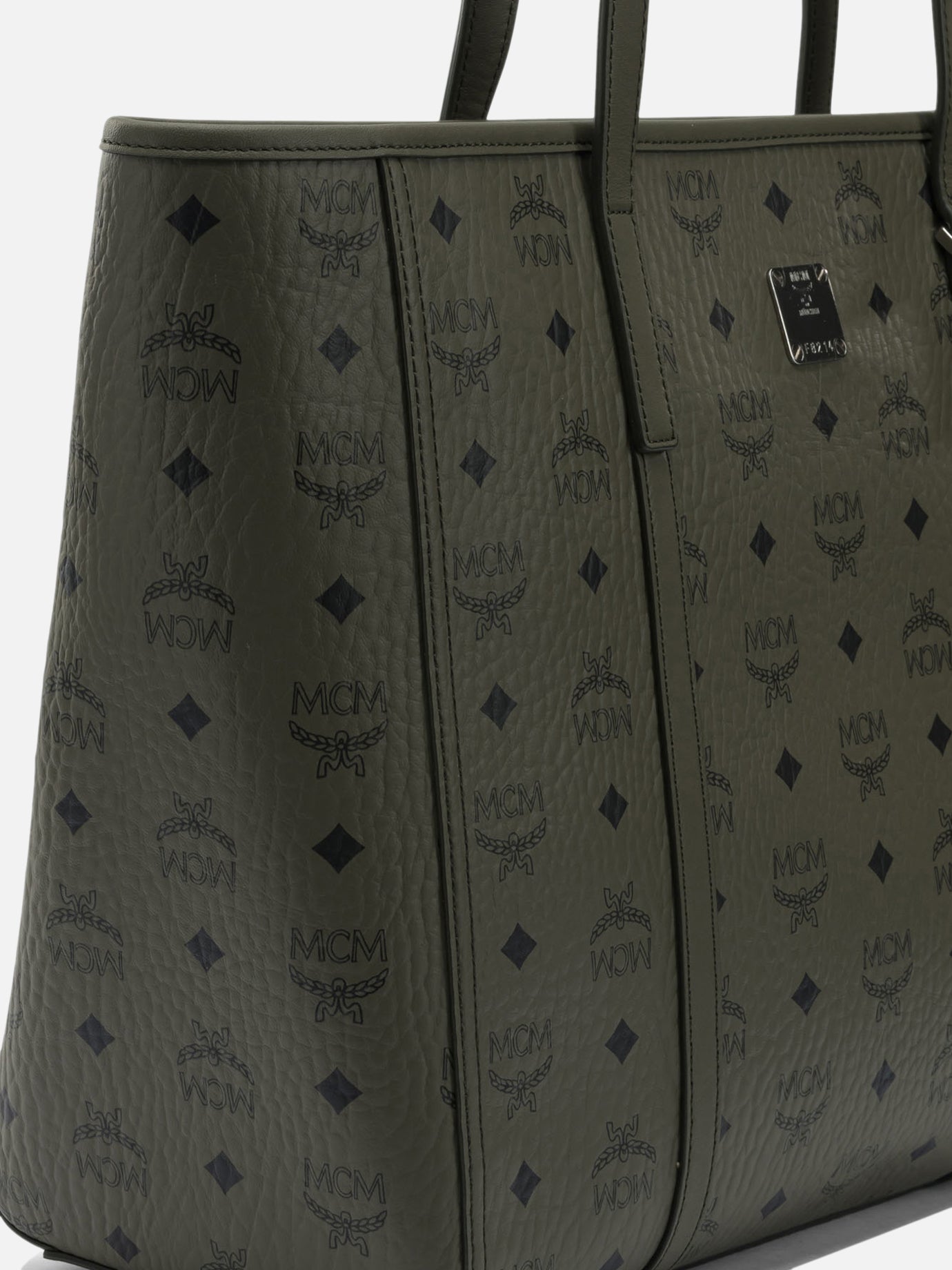 Large bags 63% polyurethane 20% polyester 17% cotton  Green - Mcm Women | PDP | VIETTI Online Store | Zoom-Modal_4
