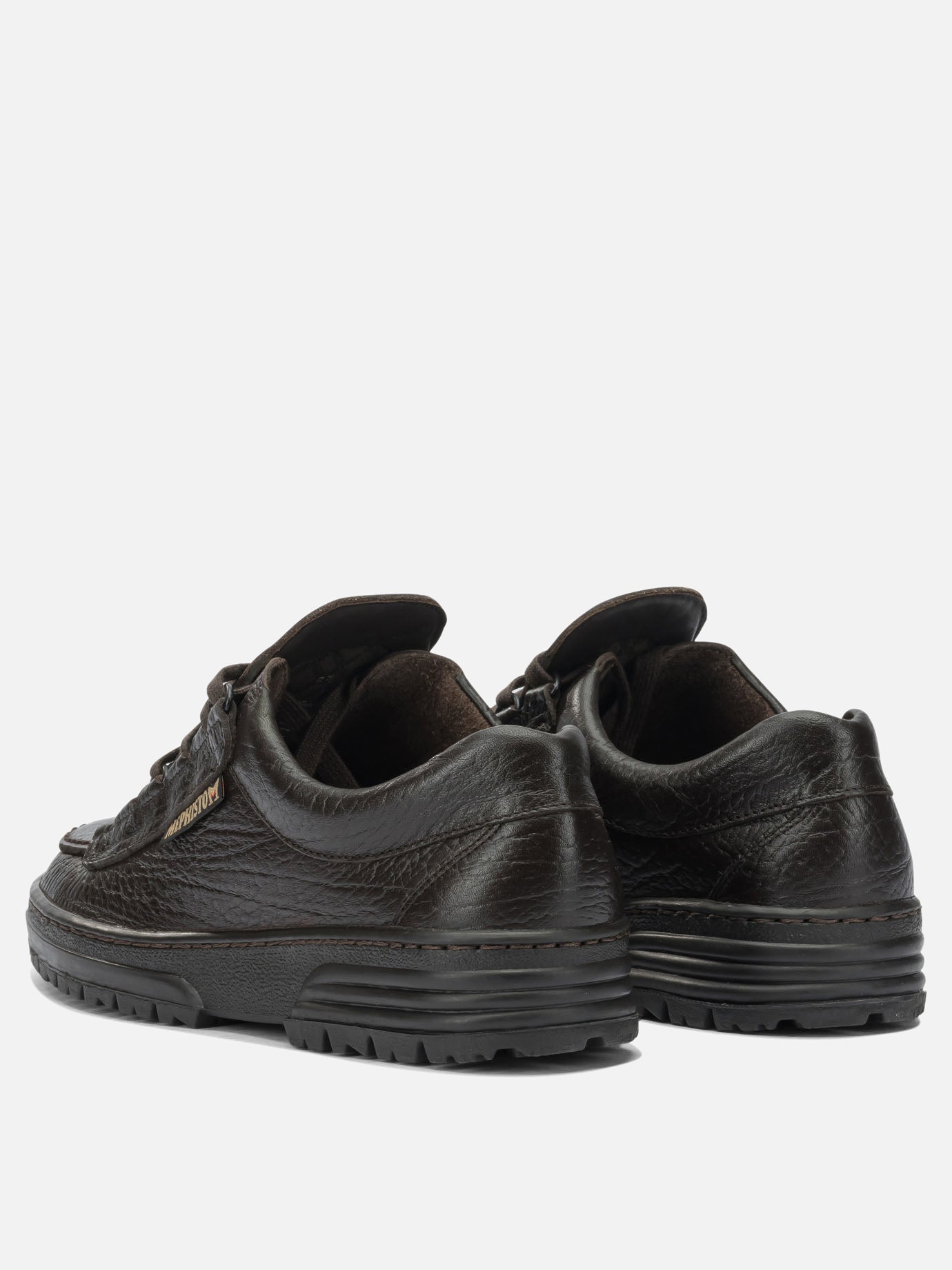 Low top sneakers 100% leather - 100% fabric - 100% rubber  Brown - Mephisto Men | PDP | VIETTI Online Store | Zoom-Modal_4
