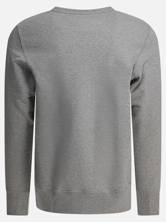 Crewnecks Solid colour  Grey - Merz b. Schwanen Men | PDP | VIETTI Online Store | 2
