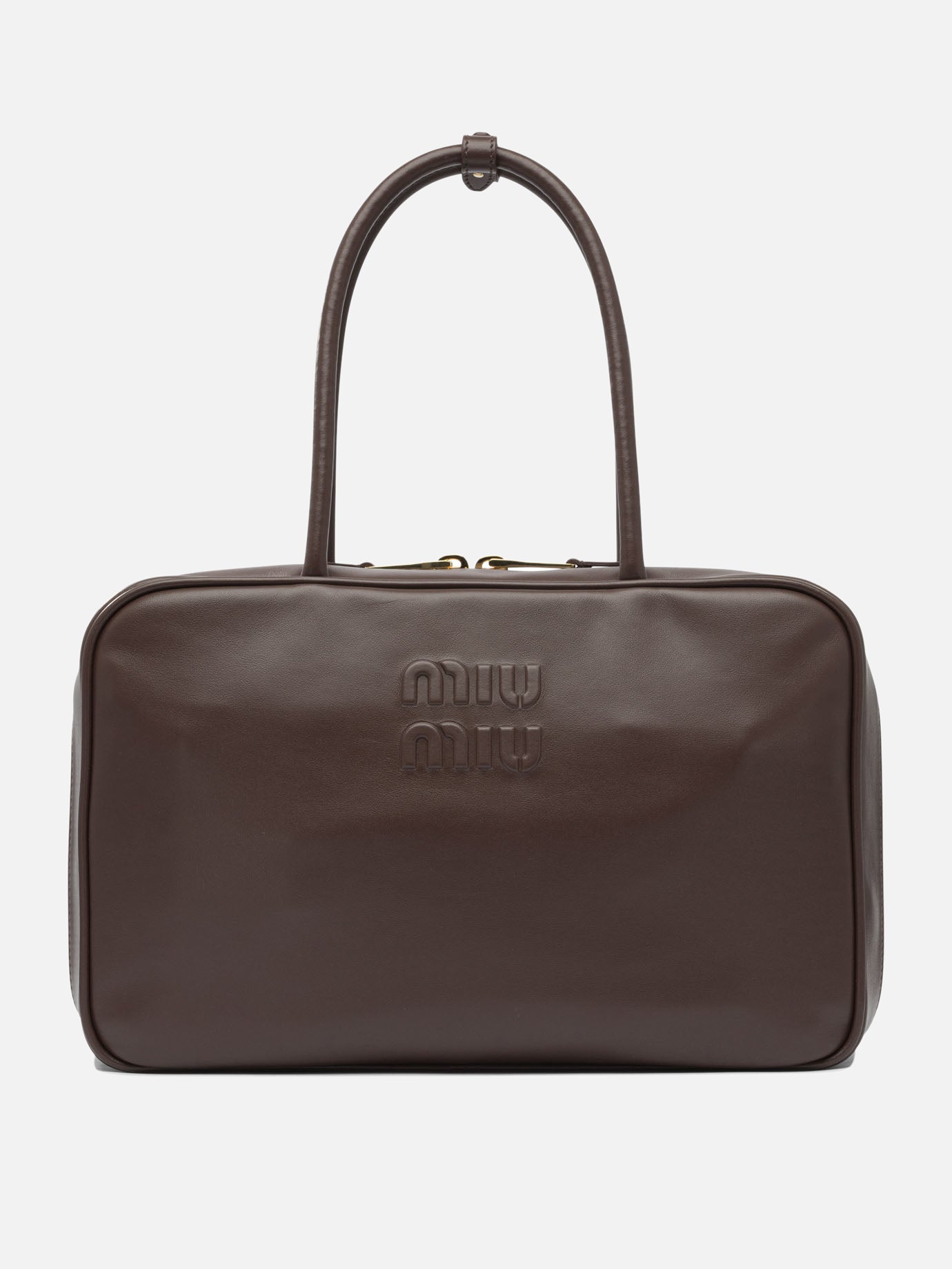 Medium bags Solid colour  Brown - Miu Miu Women | PDP | VIETTI Online Store | thumbnail
