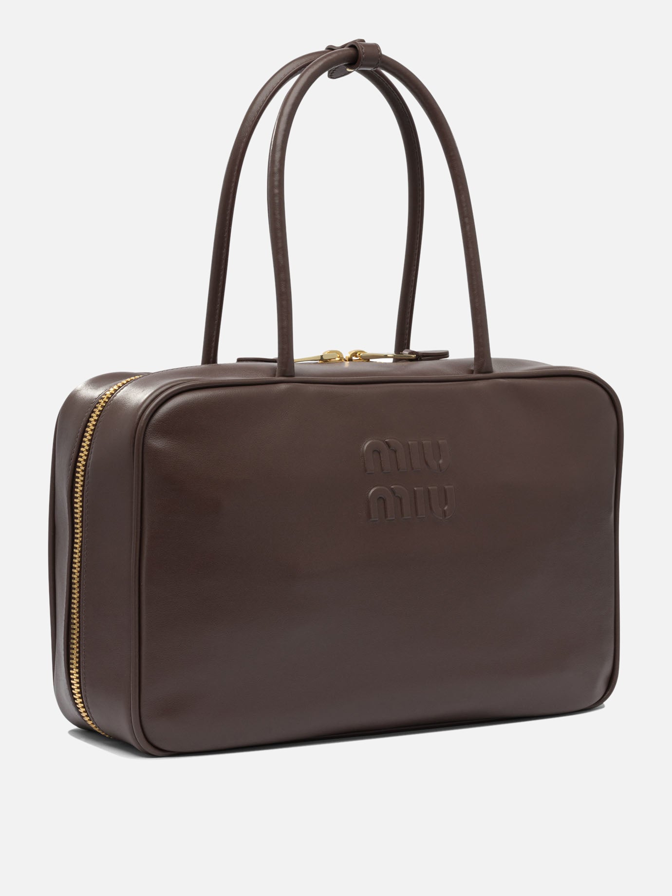 Medium bags Solid colour  Brown - Miu Miu Women | PDP | VIETTI Online Store | Zoom-Modal_2
