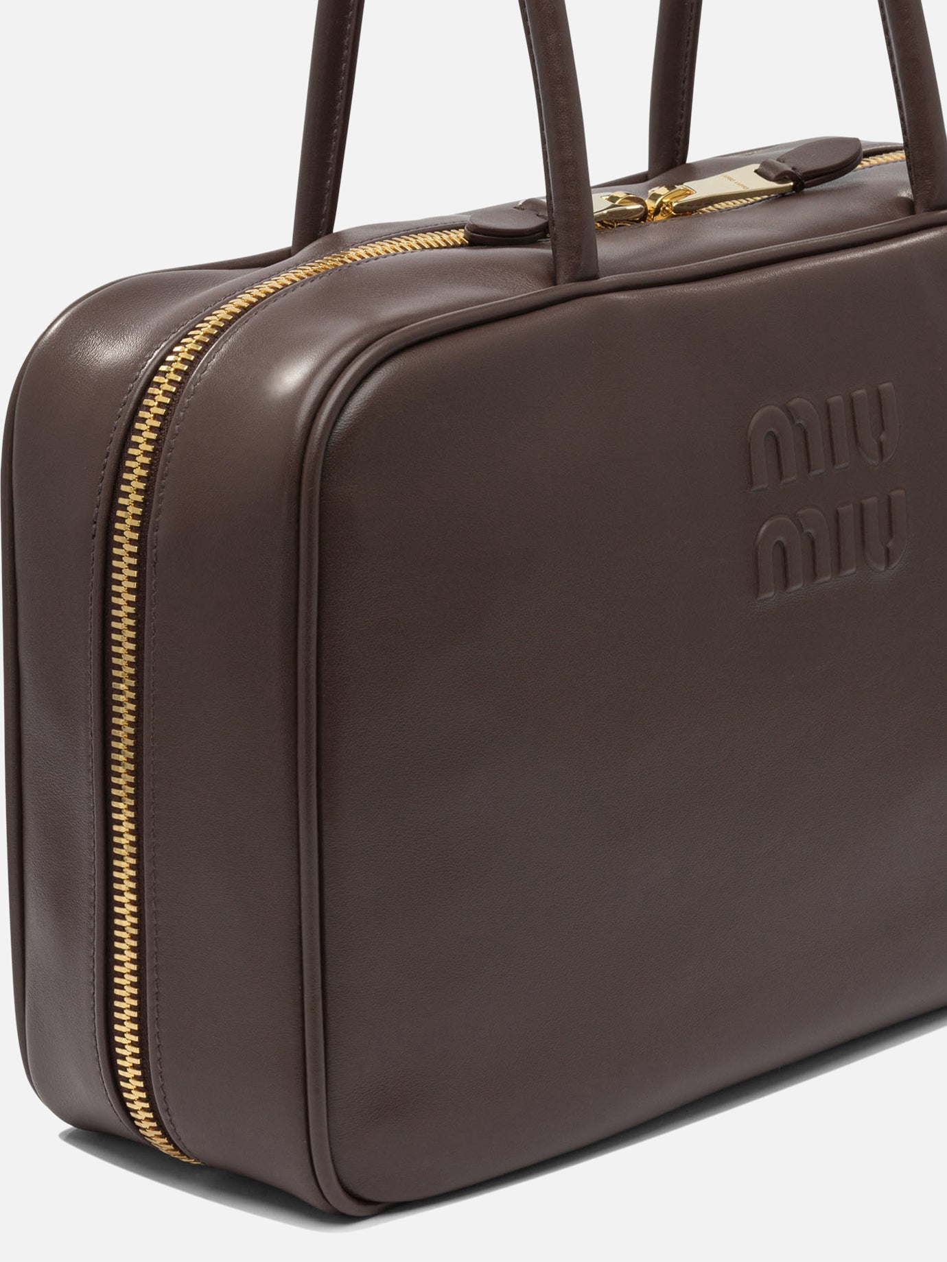 Medium bags Solid colour  Brown - Miu Miu Women | PDP | VIETTI Online Store | thumbnail_4