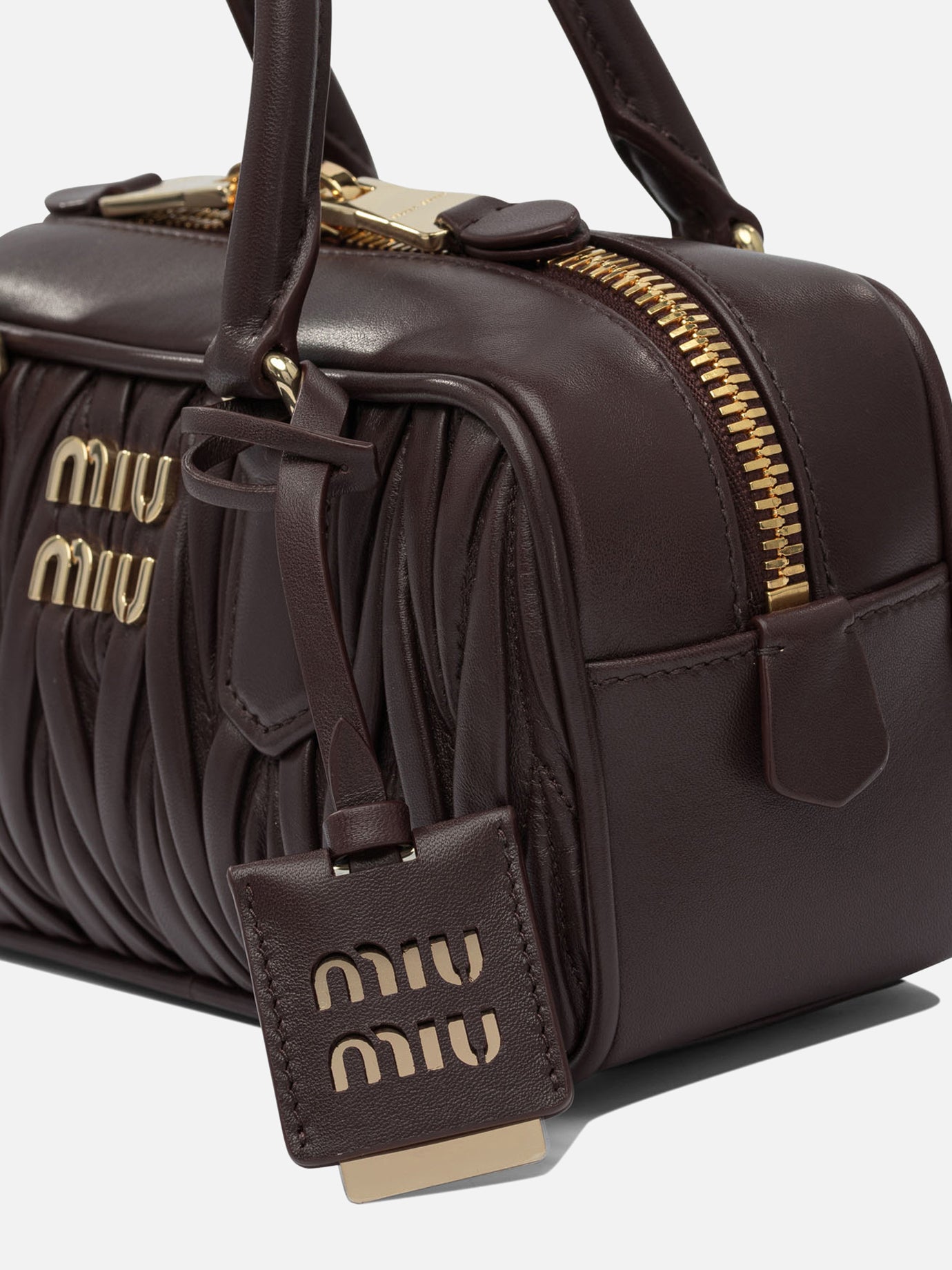Small bags Logo  Brown - Miu Miu Women | PDP | VIETTI Online Store | thumbnail_4