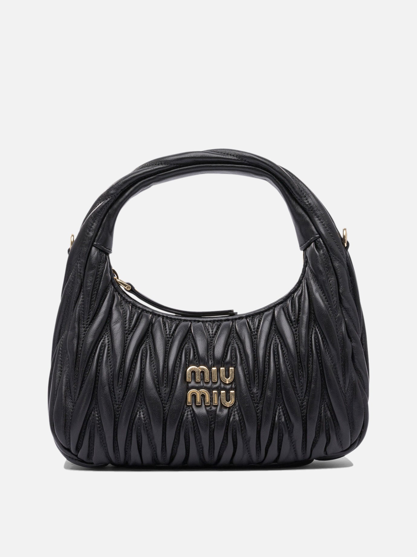 Small bags Logo  Black - Miu Miu Women | PDP | VIETTI Online Store | Zoom-Modal
