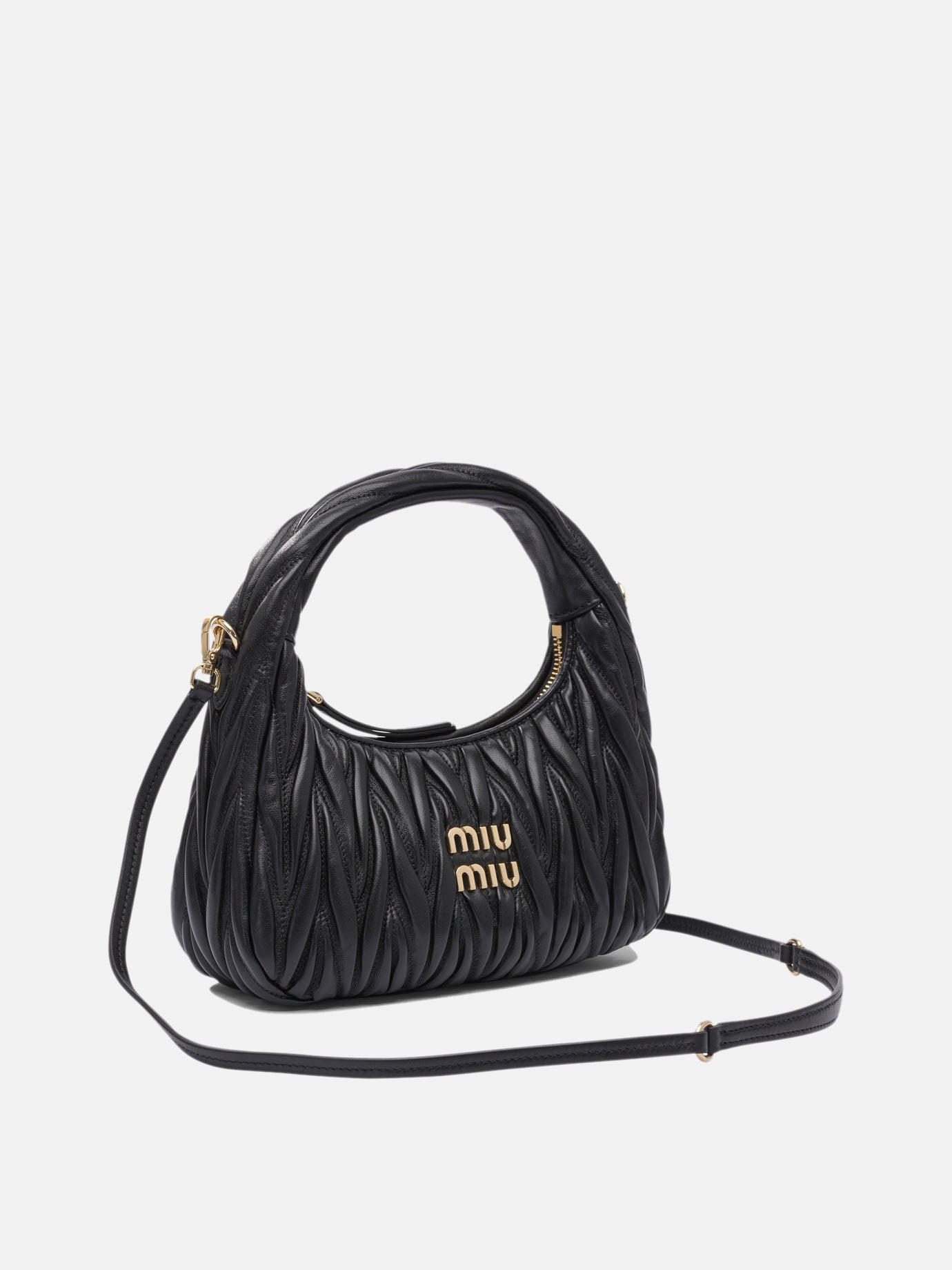 Small bags Logo  Black - Miu Miu Women | PDP | VIETTI Online Store | Zoom-Modal_2

